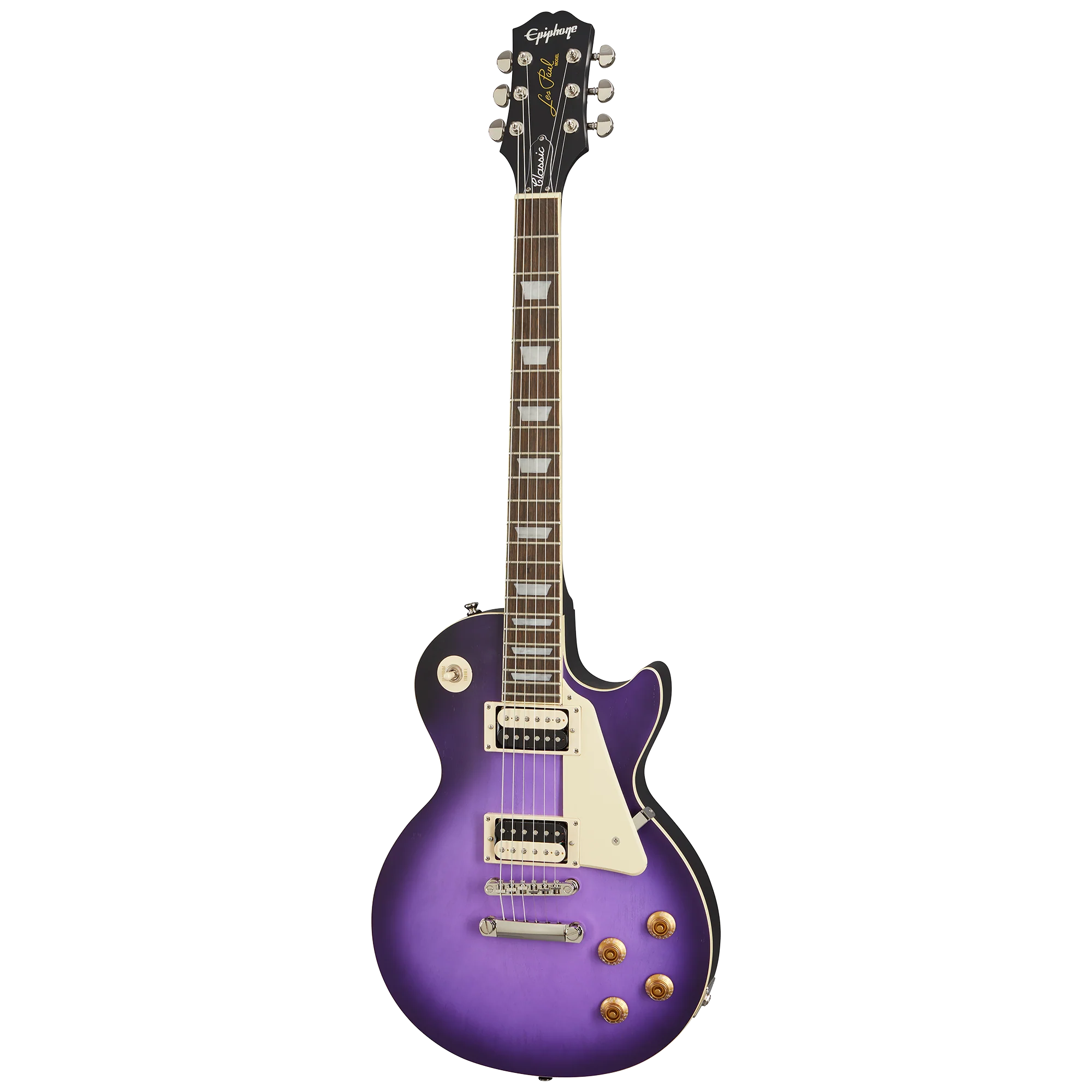 Epiphone Les Paul Classic, Worn Purple 3 Epiphone Les Paul Classic, Worn Purple