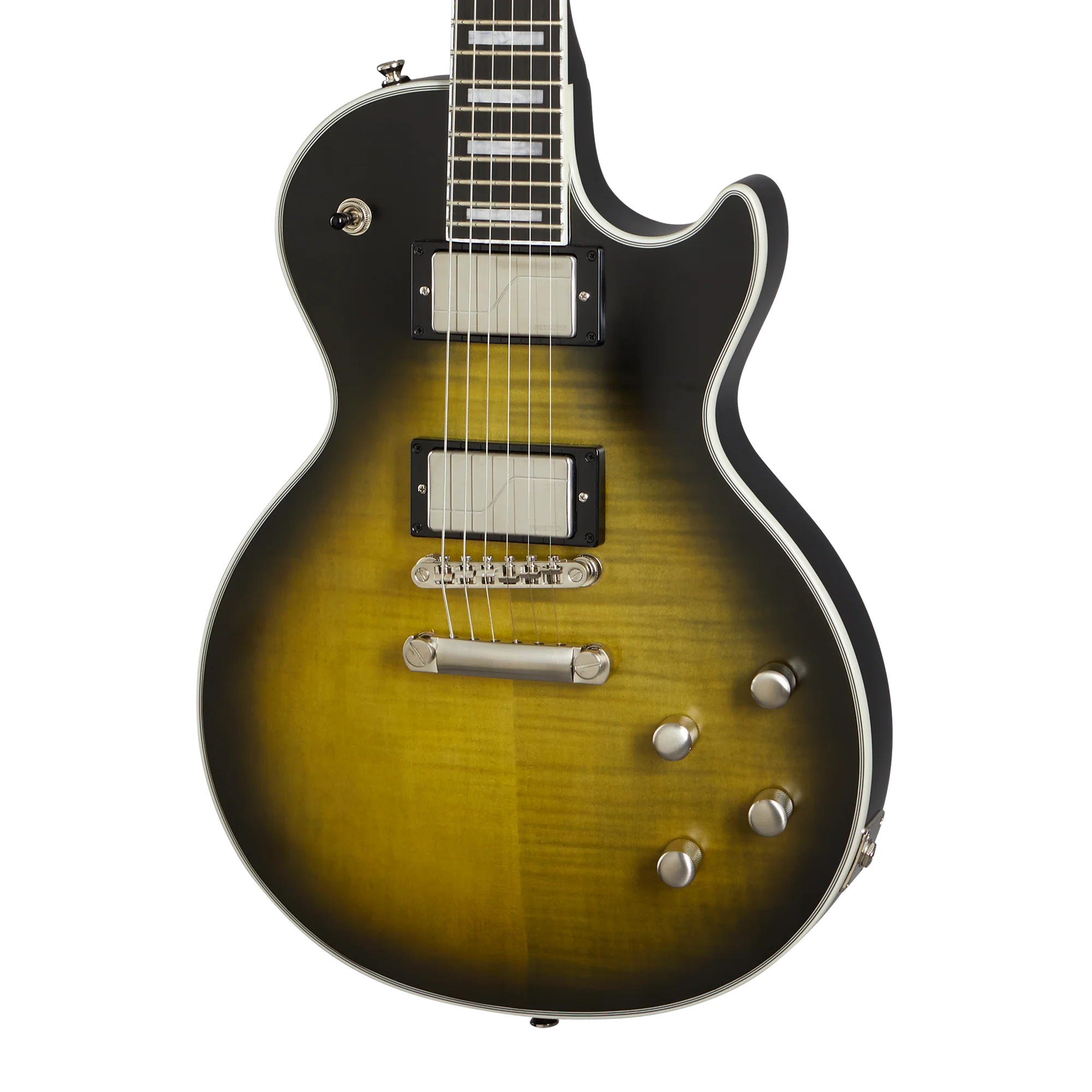 Epiphone Les Paul Prophecy, Olive Tiger Aged Gloss