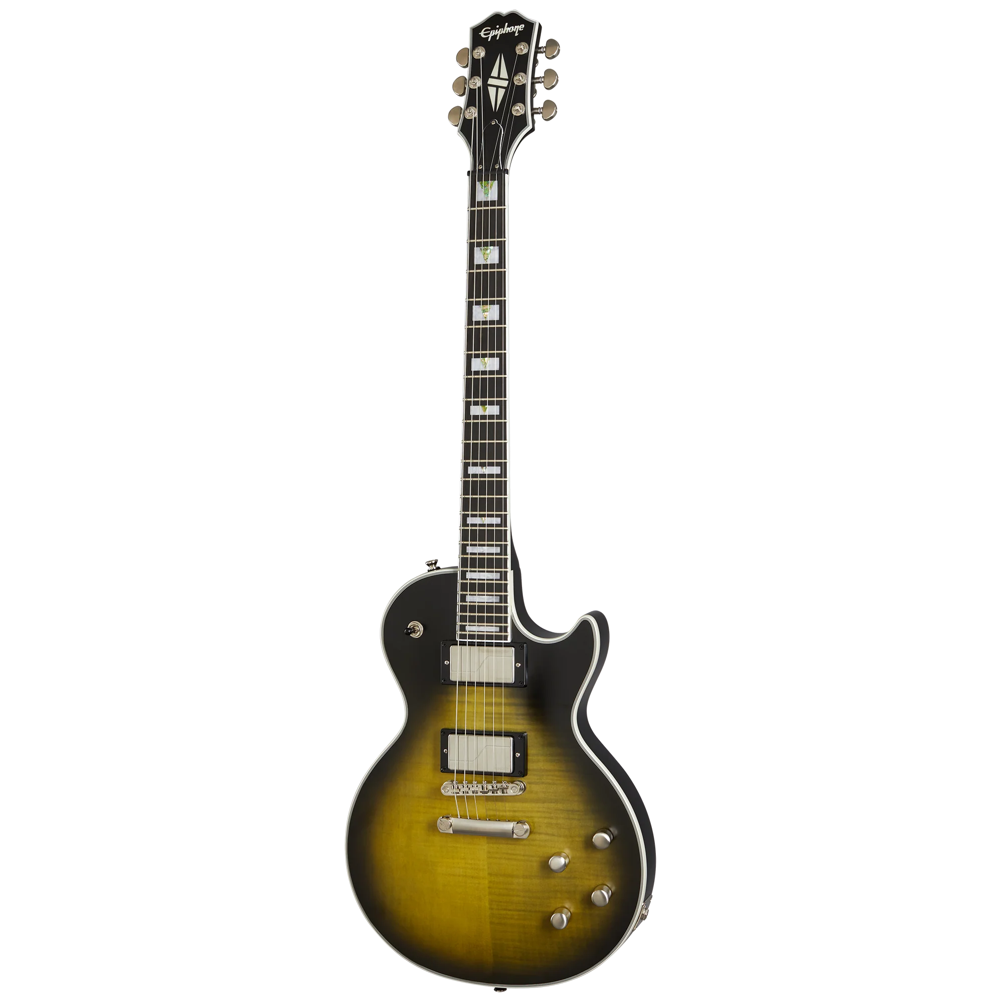 Epiphone Les Paul Prophecy, Olive Tiger Aged Gloss 3 Epiphone Les Paul Prophecy, Olive Tiger Aged Gloss