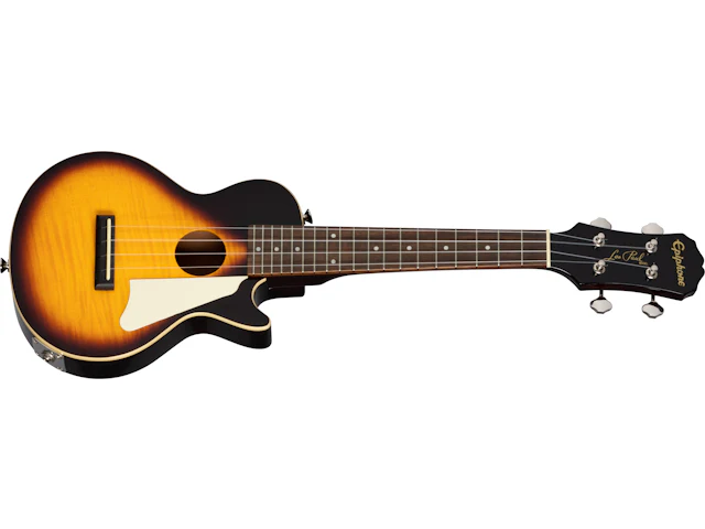 Epiphone Les Paul Concert Ukulele, Vintage Sunburst 7 Epiphone Les Paul Concert Ukulele, Vintage Sunburst