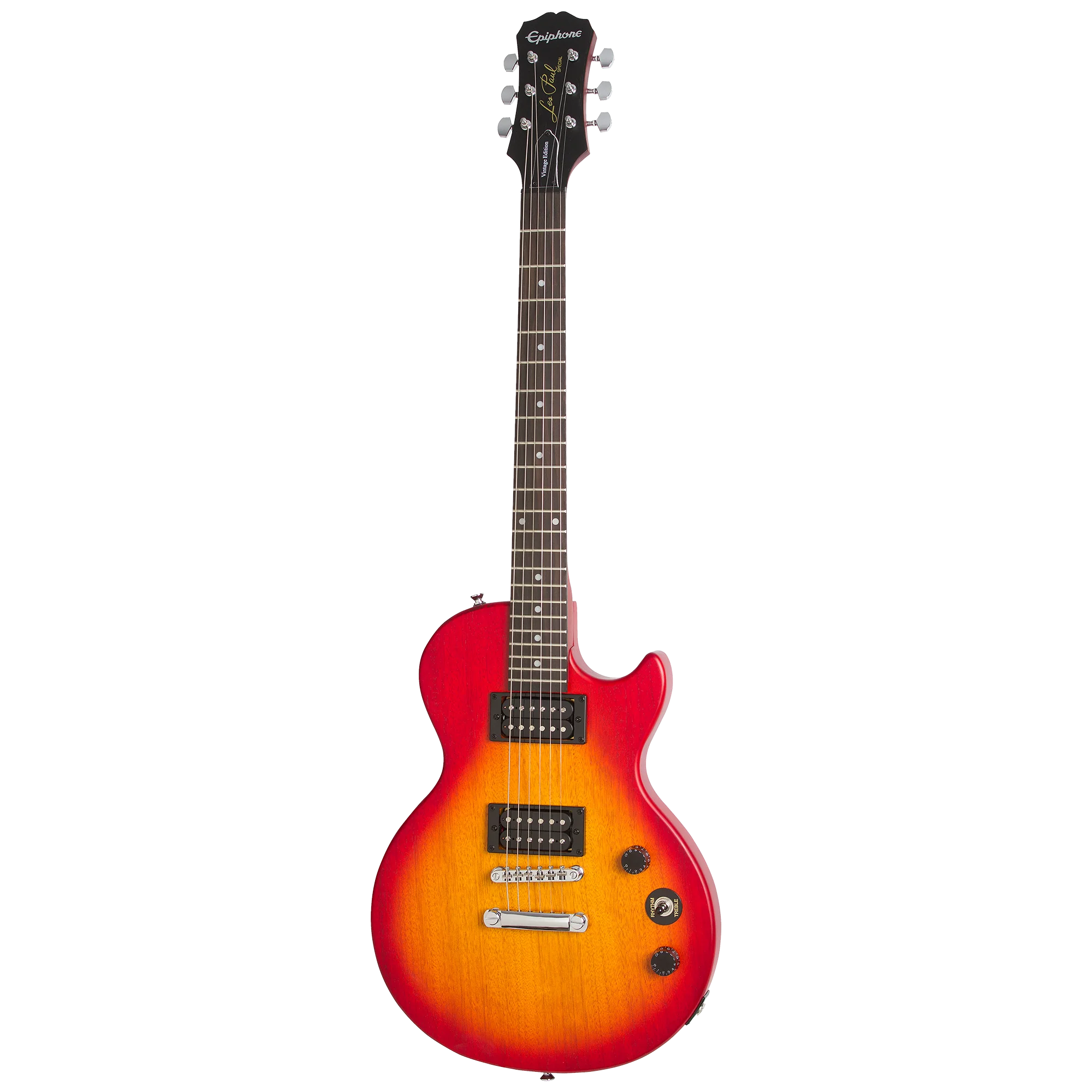 Epiphone Les Paul Special Satin E1, Vintage Worn Heritage Cherry Sunburst 3 Epiphone Les Paul Special Satin E1, Vintage Worn Heritage Cherry Sunburst