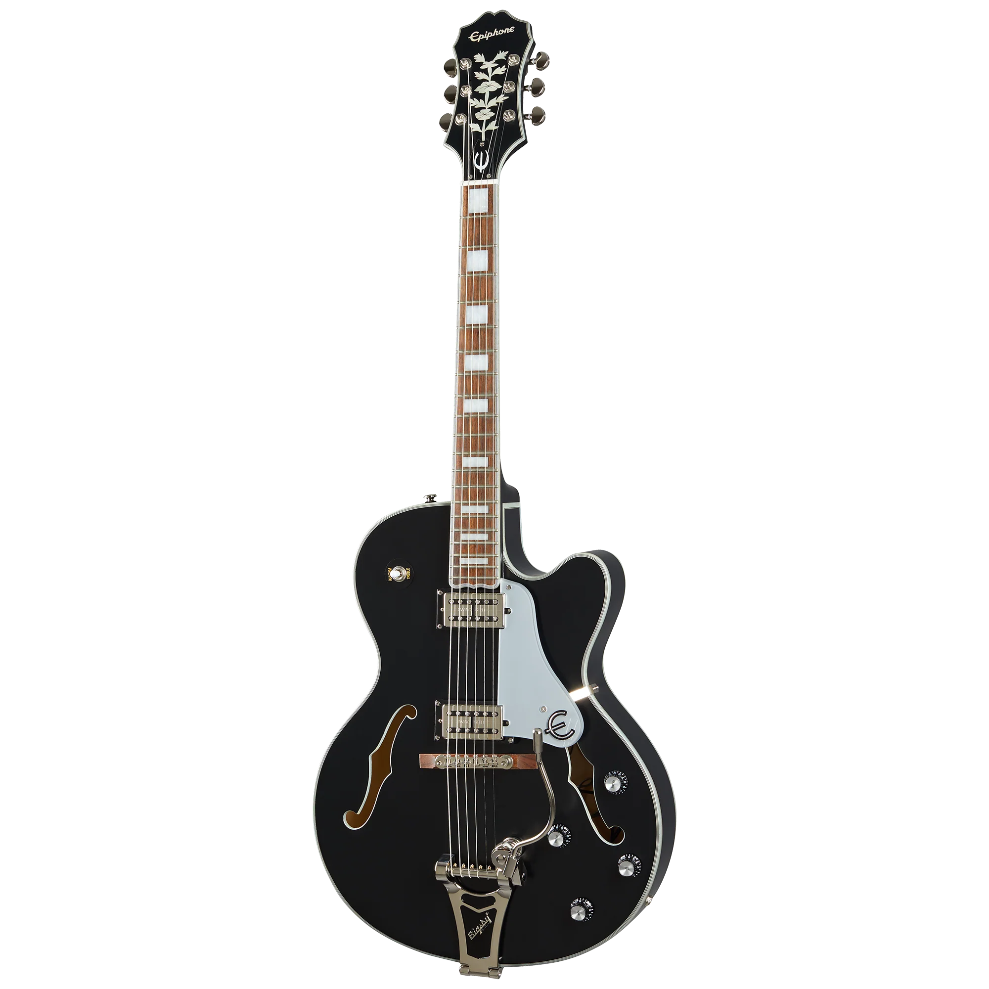 Epiphone Emperor Swingster, Black Aged Gloss 3 Epiphone Emperor Swingster, Black Aged Gloss