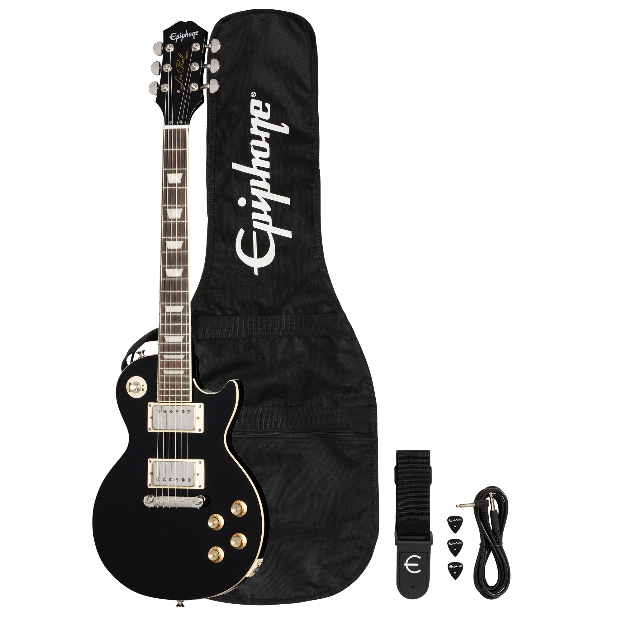 Epiphone Power Players Les Paul, Dark Matter Ebony 7 Epiphone Power Players Les Paul, Dark Matter Ebony