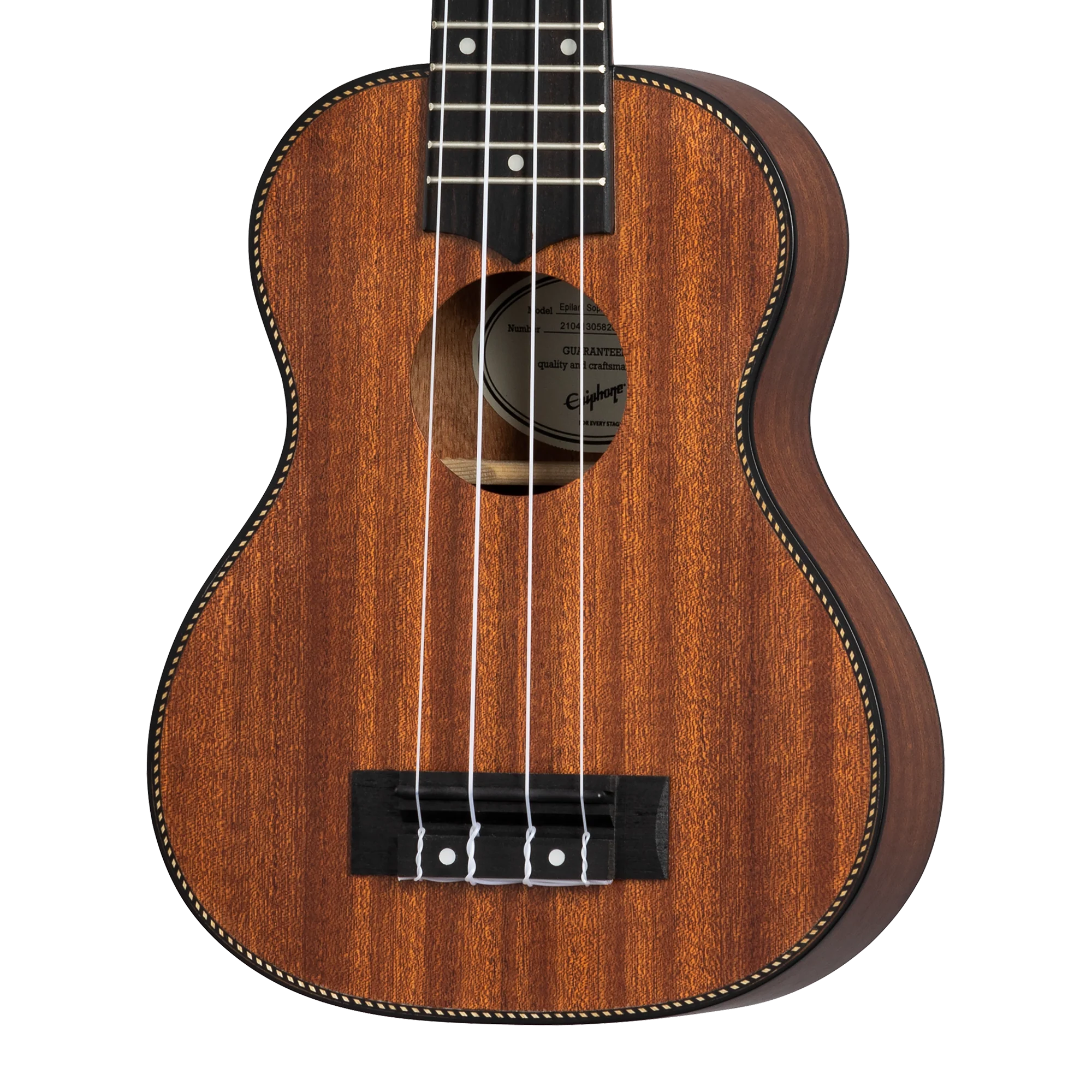 Epiphone EpiLani Soprano Ukulele, Natural Satin