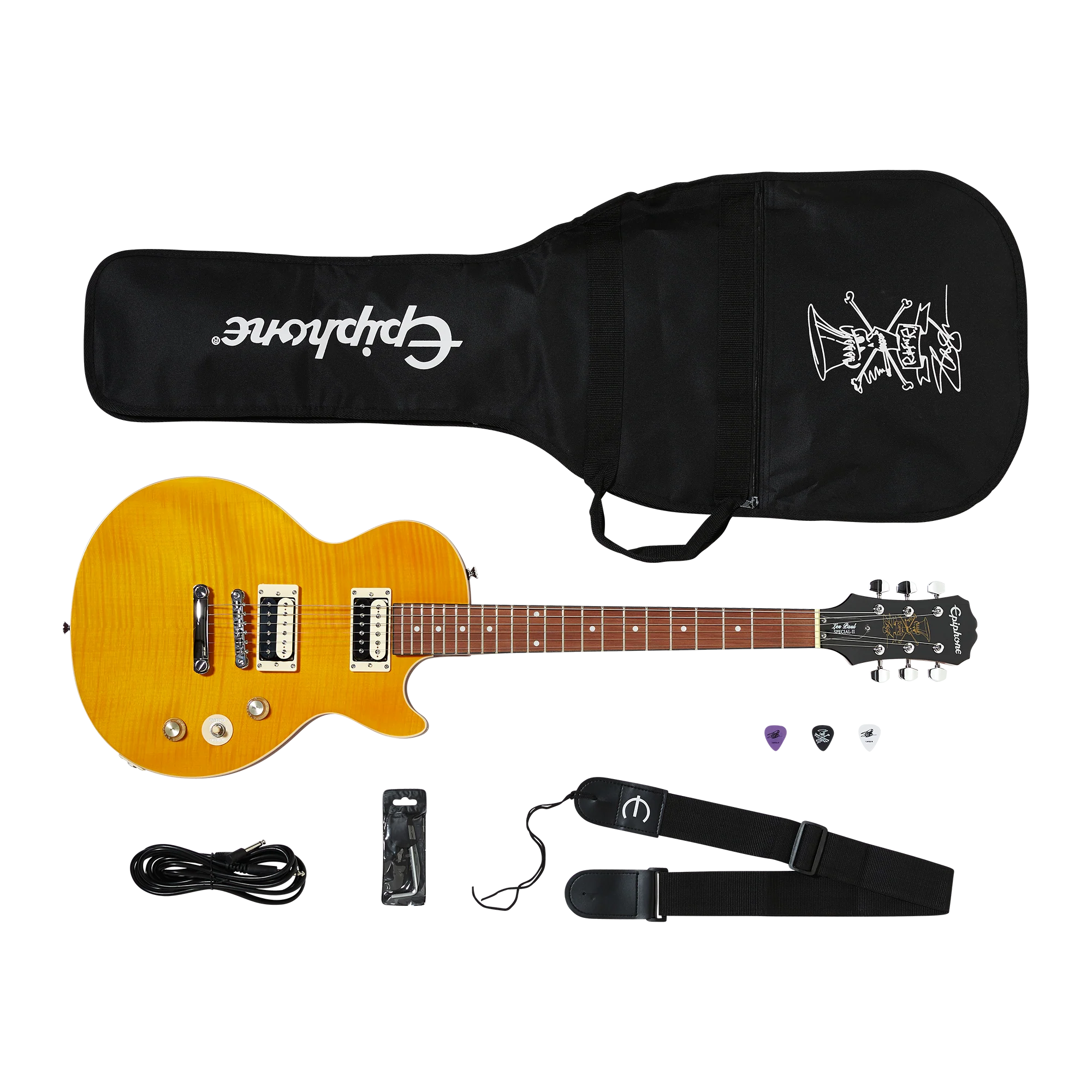 Epiphone Slash Appetite Les Paul Special-II Performance Pack 120V, Appetite Amber 1 Epiphone Slash Appetite Les Paul Special-II Performance Pack 120V, Appetite Amber