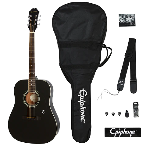 Epiphone FT-100 Player Pack, Ebony 7 Epiphone FT-100 Player Pack, Ebony