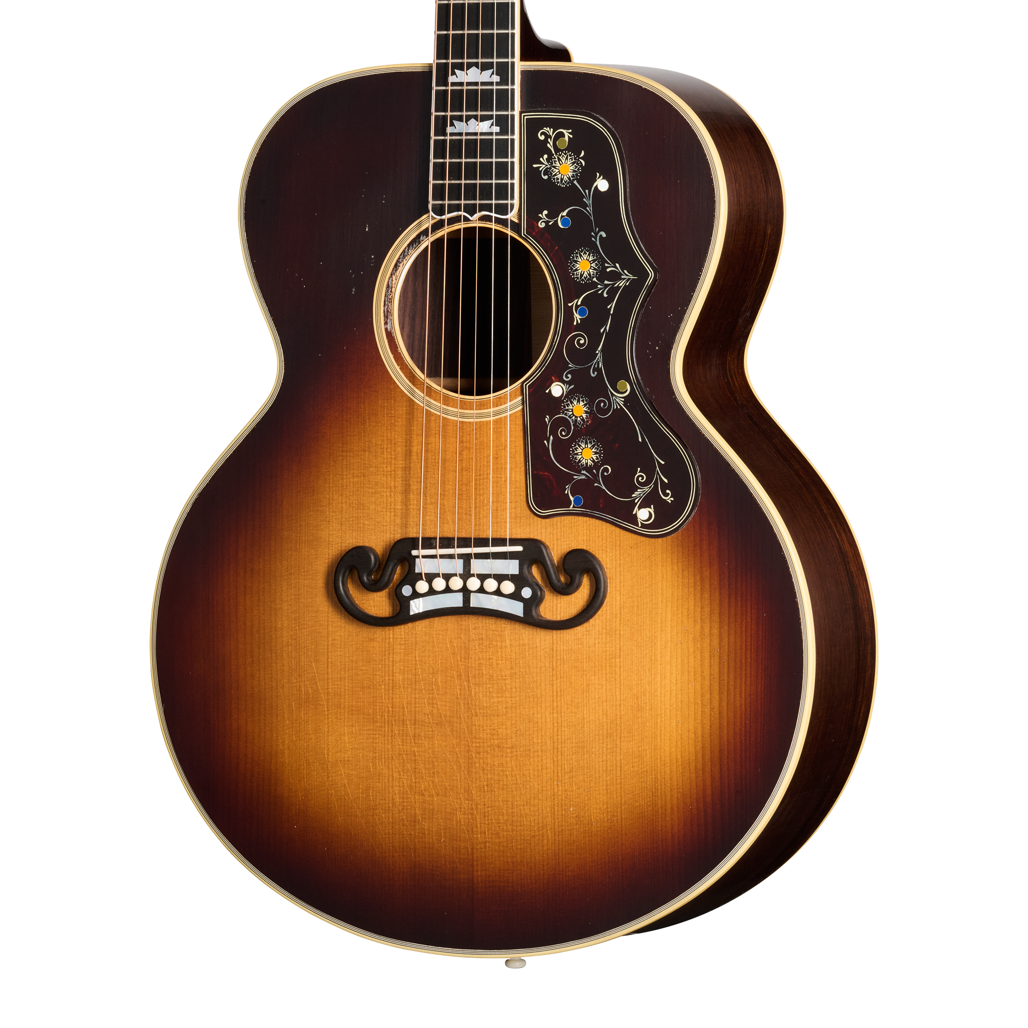 Gibson Custom Pre-War SJ-200 Rosewood, Light Aged, Faded Vintage Sunburst