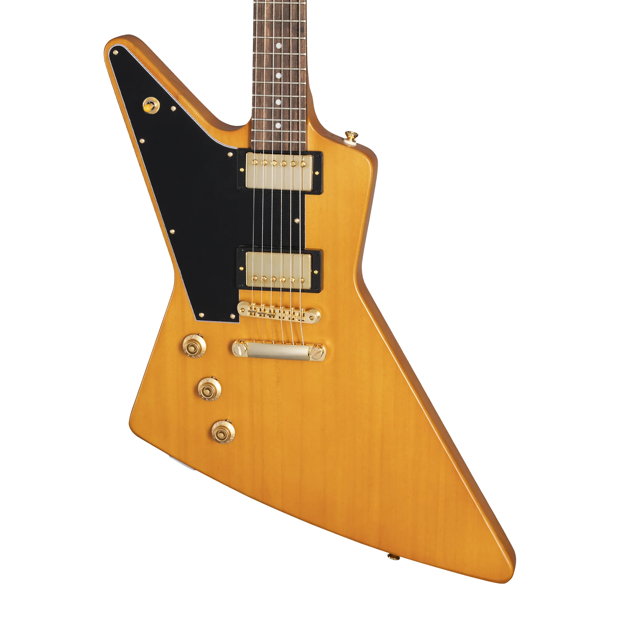 Epiphone IGC 1958 Korina Explorer, Left Handed, Aged Natural, Exclusive