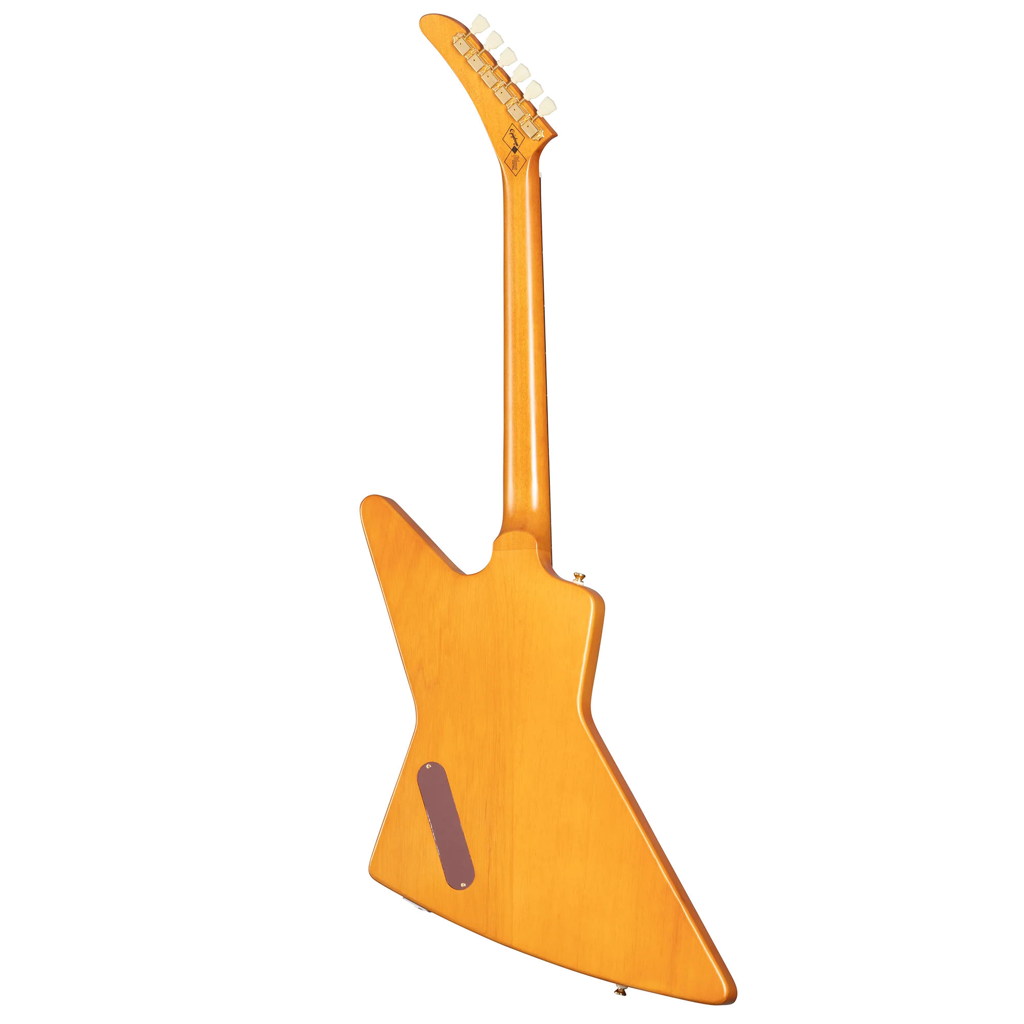 Epiphone IGC 1958 Korina Explorer (White Pickguard), Aged Natural 4 Epiphone IGC 1958 Korina Explorer (White Pickguard), Aged Natural
