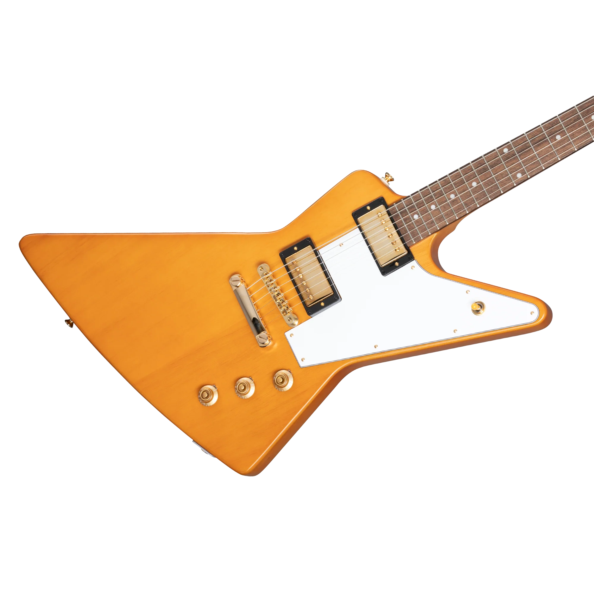 Epiphone IGC 1958 Korina Explorer (White Pickguard), Aged Natural 8 Epiphone IGC 1958 Korina Explorer (White Pickguard), Aged Natural