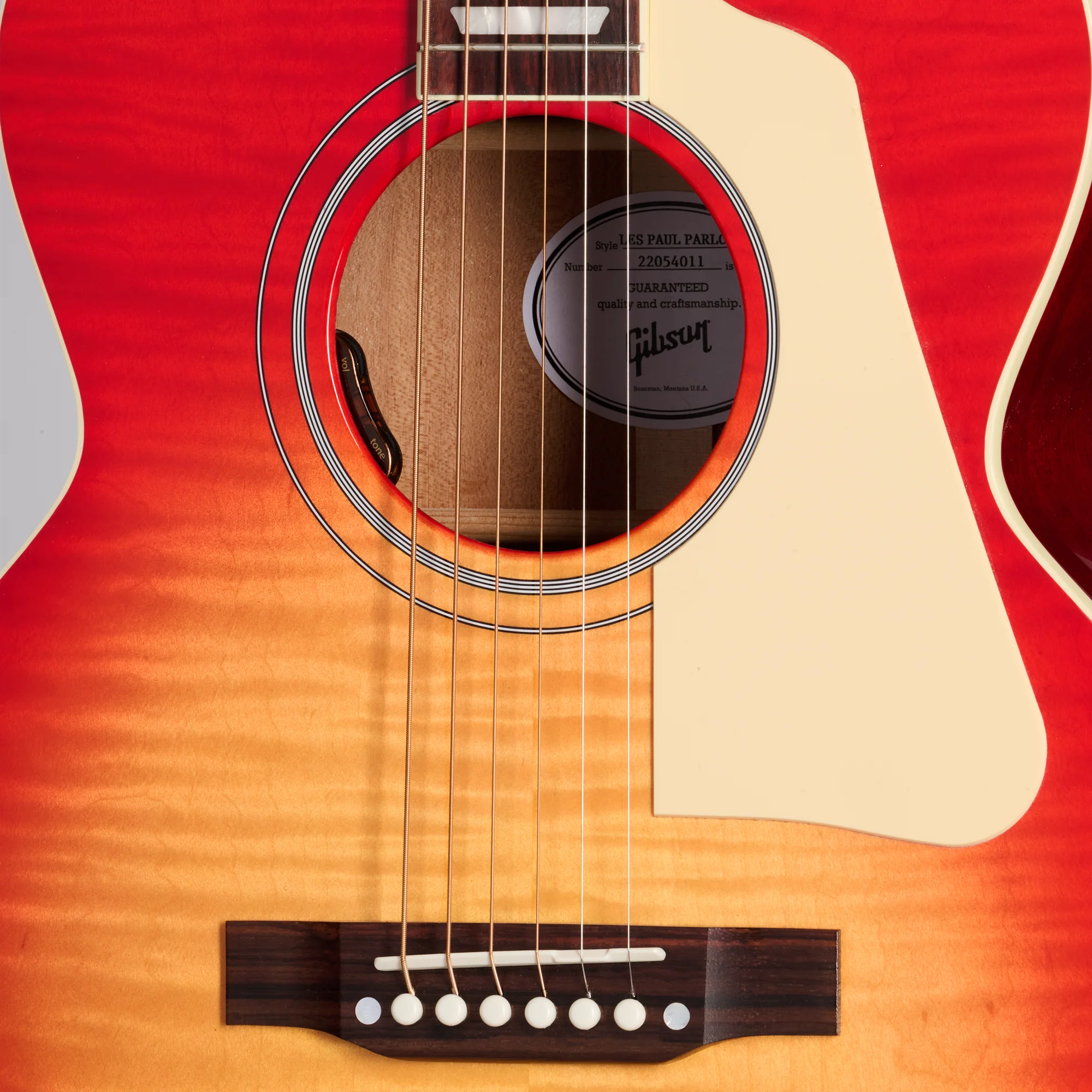 Gibson Les Paul Parlor Acoustic, Vintage Cherry Sunburst 7 Gibson Les Paul Parlor Acoustic, Vintage Cherry Sunburst