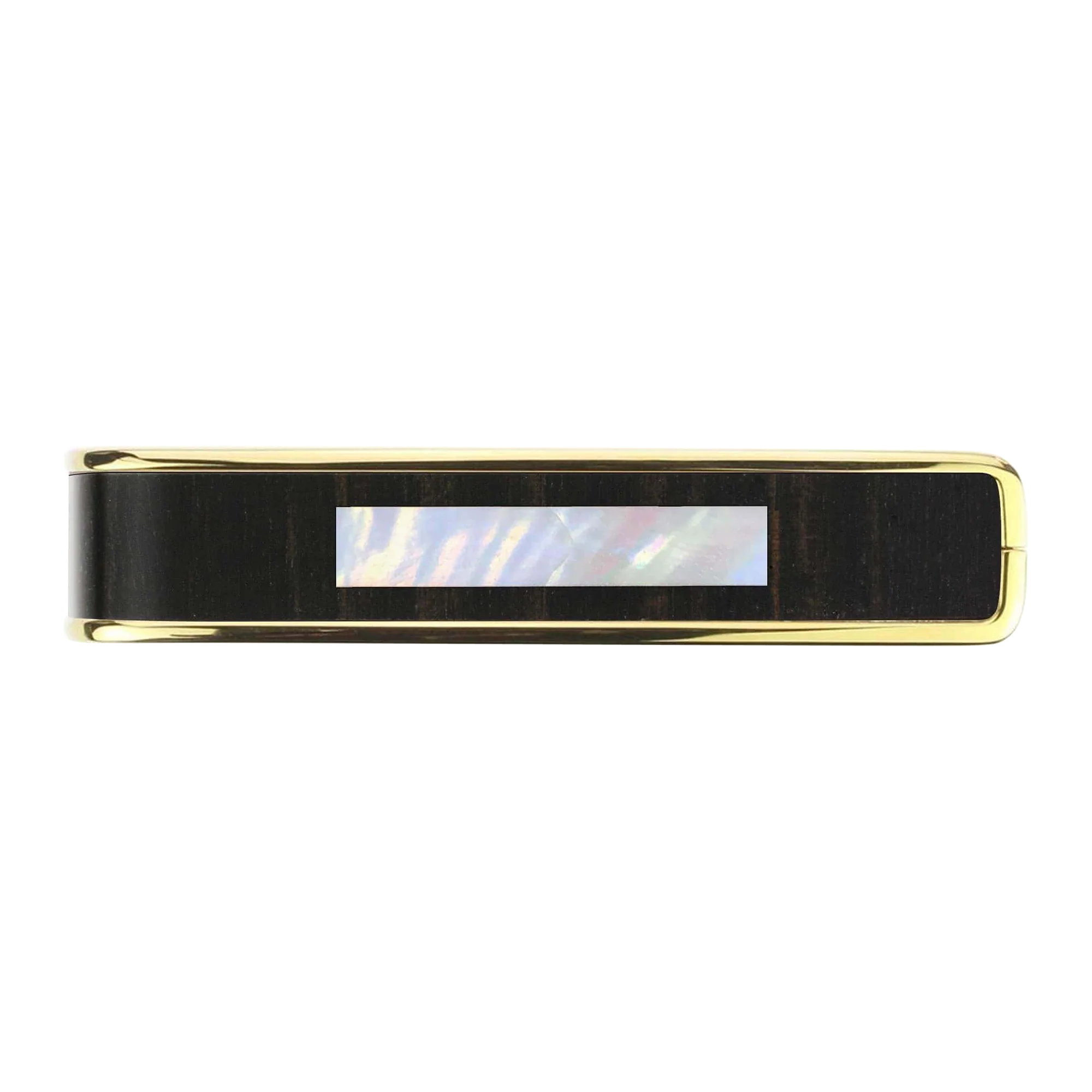 Gibson Large Block Ebony Capo, 24K Gold, Exclusive 2 Gibson Large Block Ebony Capo, 24K Gold, Exclusive