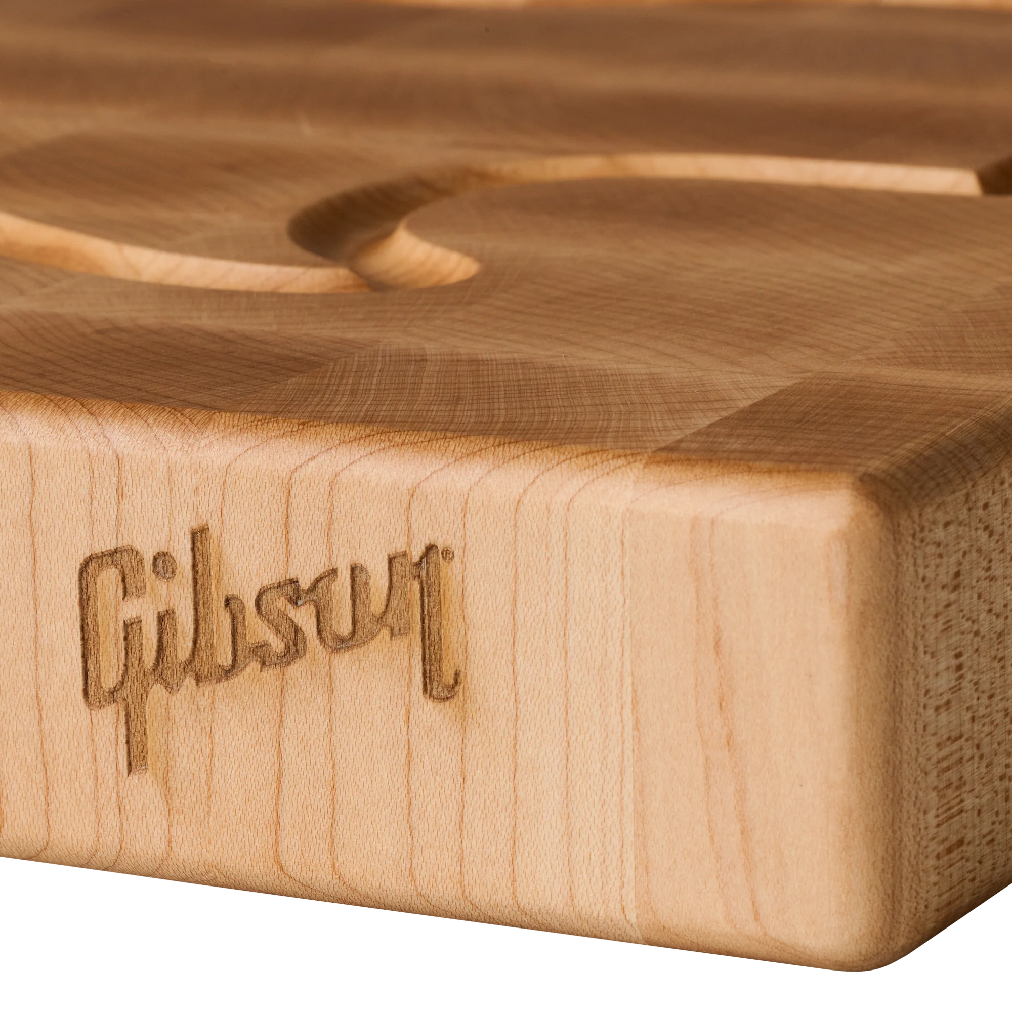 Gibson Maple Les Paul Cutting Board, End Grain, Exclusive 6 Gibson Maple Les Paul Cutting Board, End Grain, Exclusive