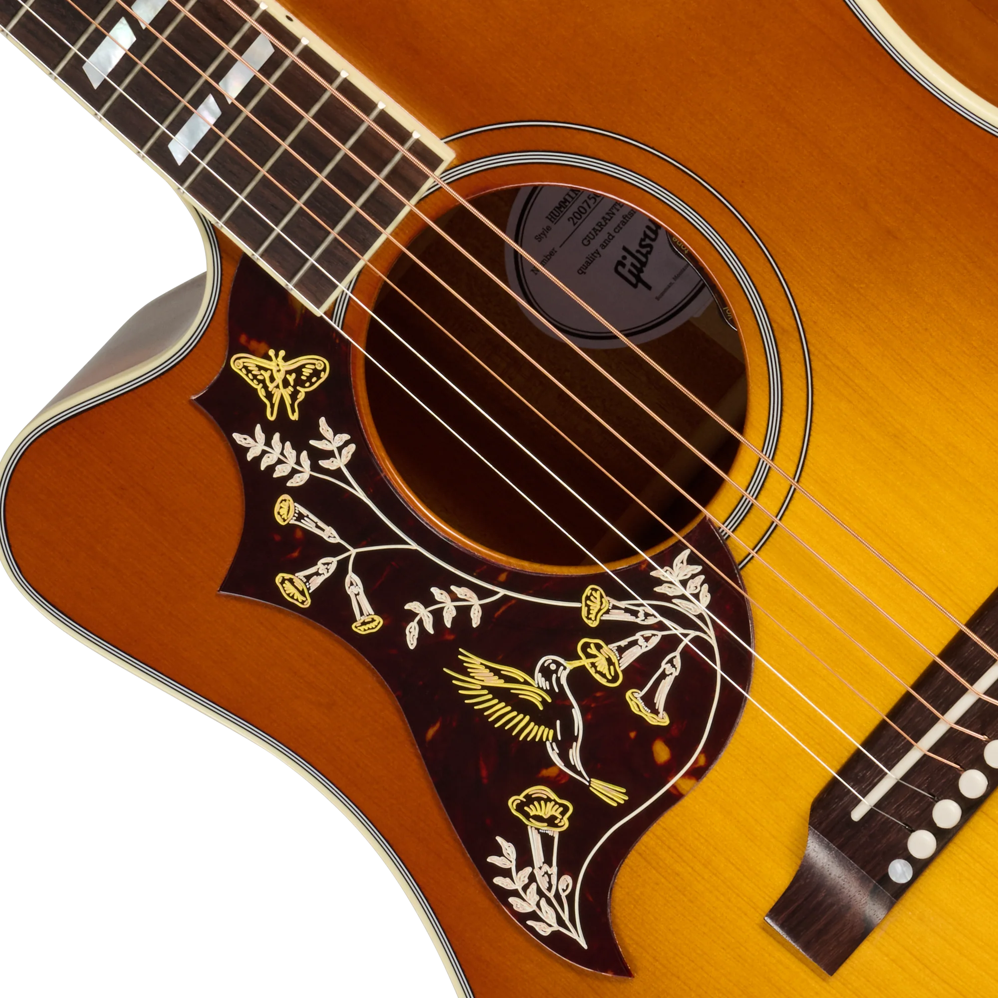 Gibson Hummingbird Standard EC, Left-Handed, Heritage Cherry Sunburst 7 Gibson Hummingbird Standard EC, Left-Handed, Heritage Cherry Sunburst