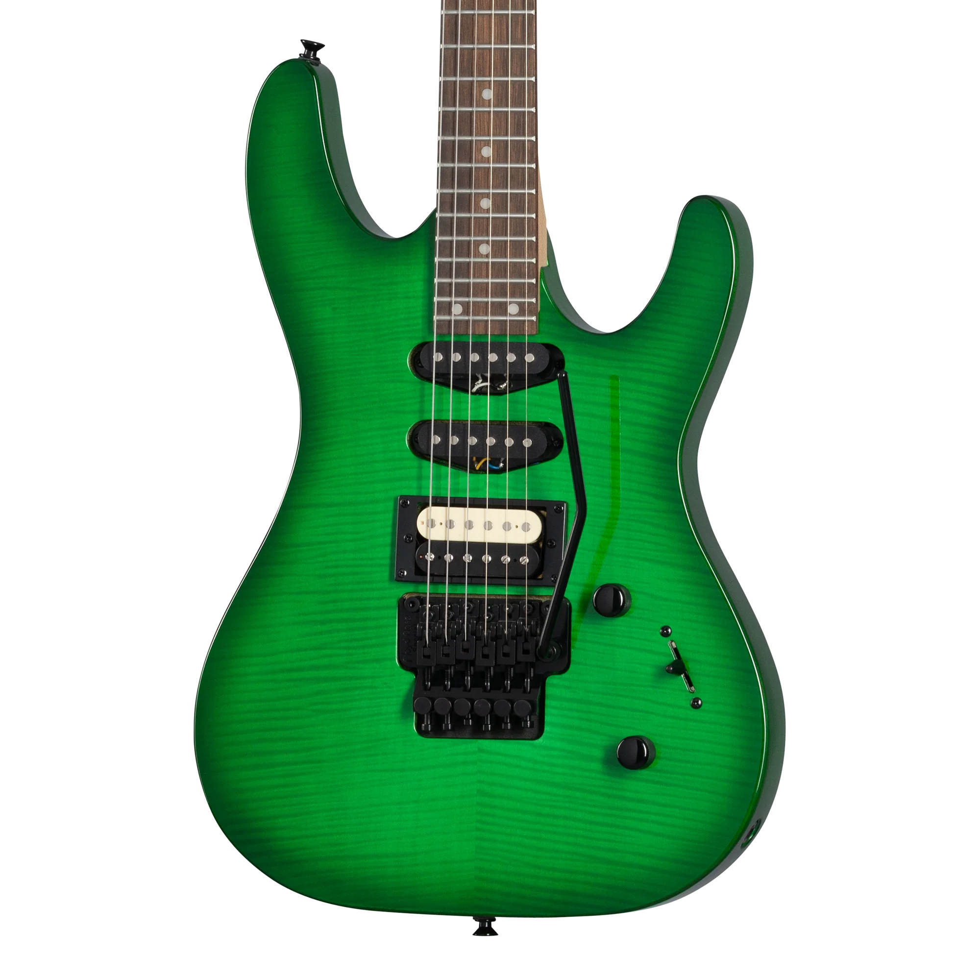 Kramer Striker Figured HSS, Floyd Rose, Wild Ivy