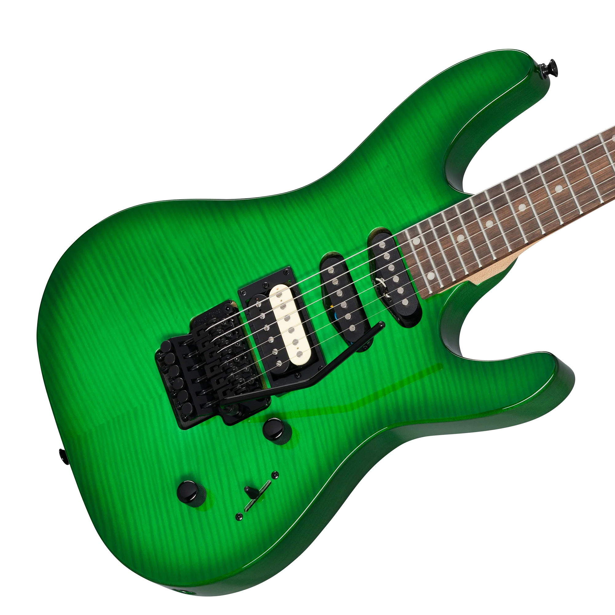 Kramer Striker Figured HSS, Floyd Rose, Wild Ivy 10 Kramer Striker Figured HSS, Floyd Rose, Wild Ivy