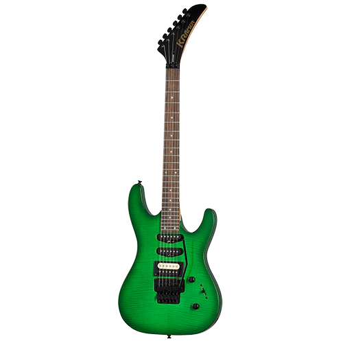 Kramer Striker Figured HSS, Floyd Rose, Wild Ivy 3 Kramer Striker Figured HSS, Floyd Rose, Wild Ivy