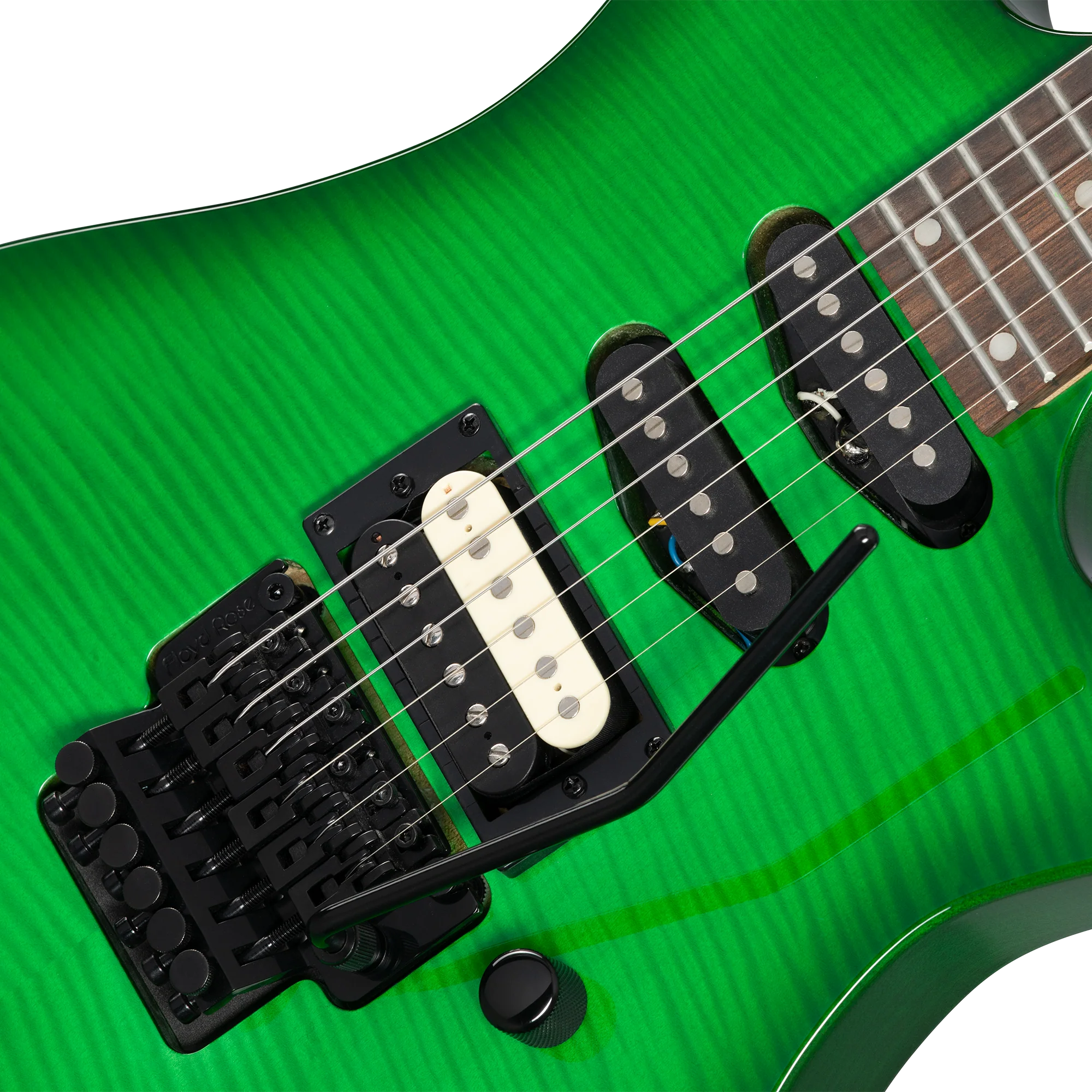 Kramer Striker Figured HSS, Floyd Rose, Wild Ivy 7 Kramer Striker Figured HSS, Floyd Rose, Wild Ivy