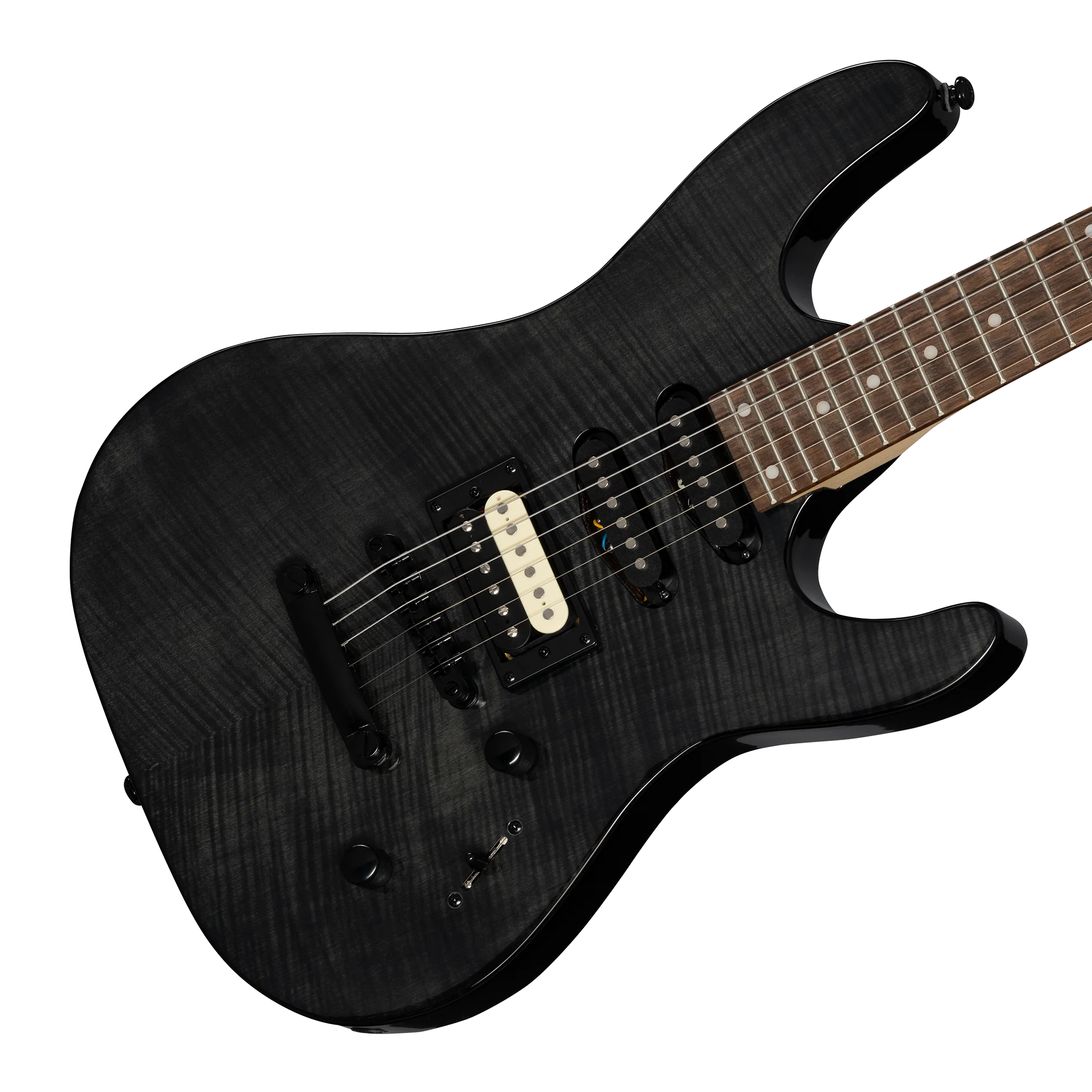 Kramer Striker Figured HSS, Transparent Ebony 10 Kramer Striker Figured HSS, Transparent Ebony
