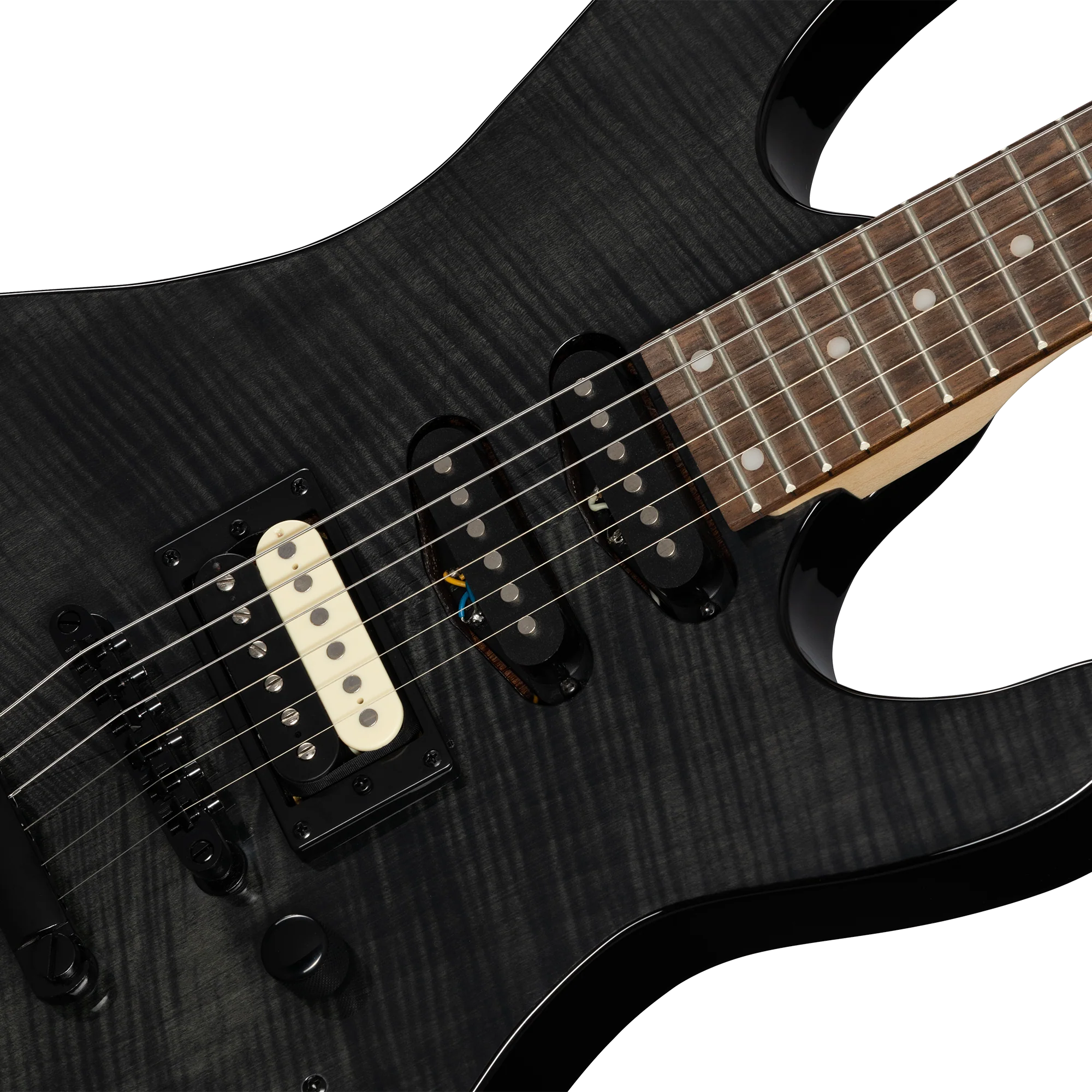 Kramer Striker Figured HSS, Transparent Ebony 7 Kramer Striker Figured HSS, Transparent Ebony