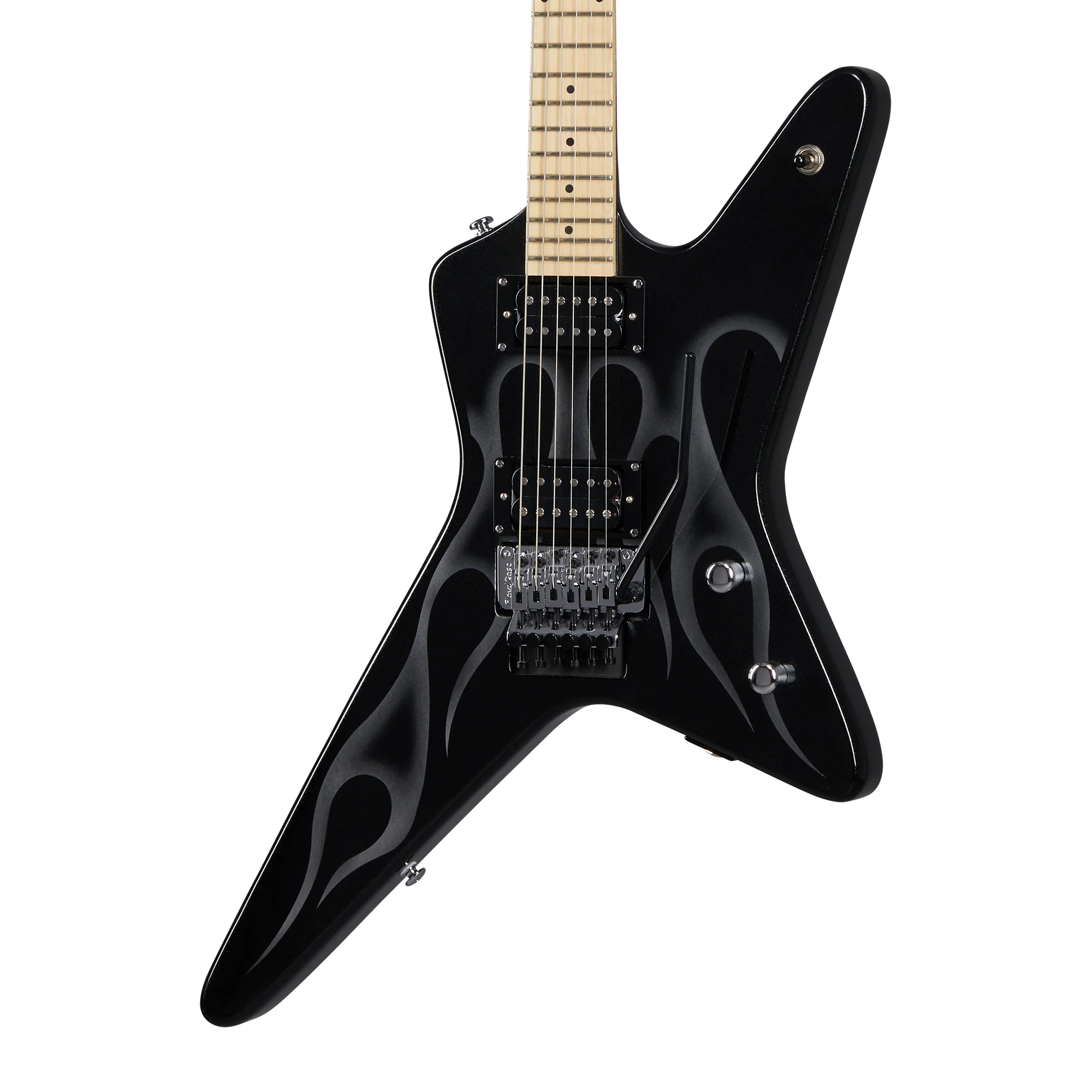 Kramer Tracii Guns "Gunstar" Voyager (Incl. Premium Kramer Gig Bag), Black Metallic