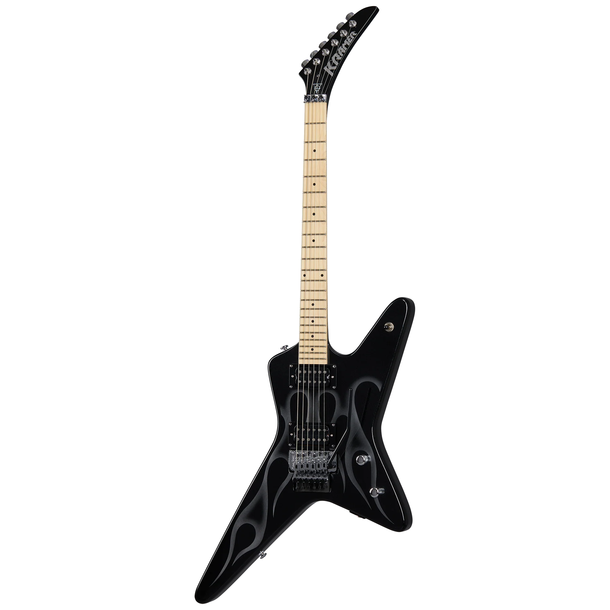 Kramer Tracii Guns "Gunstar" Voyager (Incl. Premium Kramer Gig Bag), Black Metallic 3 Kramer Tracii Guns "Gunstar" Voyager (Incl. Premium Kramer Gig Bag), Black Metallic