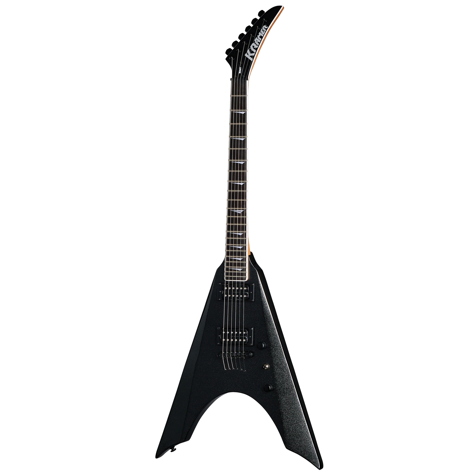 Kramer Nite-V, Jet Black Metallic, Exclusive 3 Kramer Nite-V, Jet Black Metallic, Exclusive
