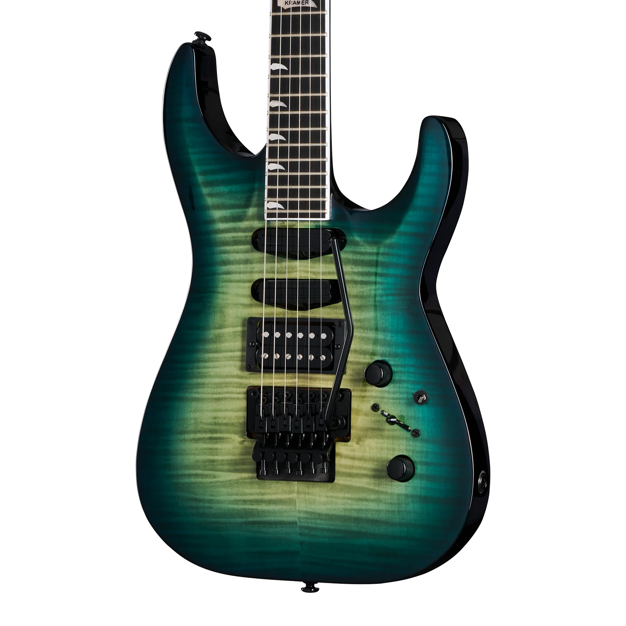Kramer SM-1 Figured, Caribbean Blue Perimeter