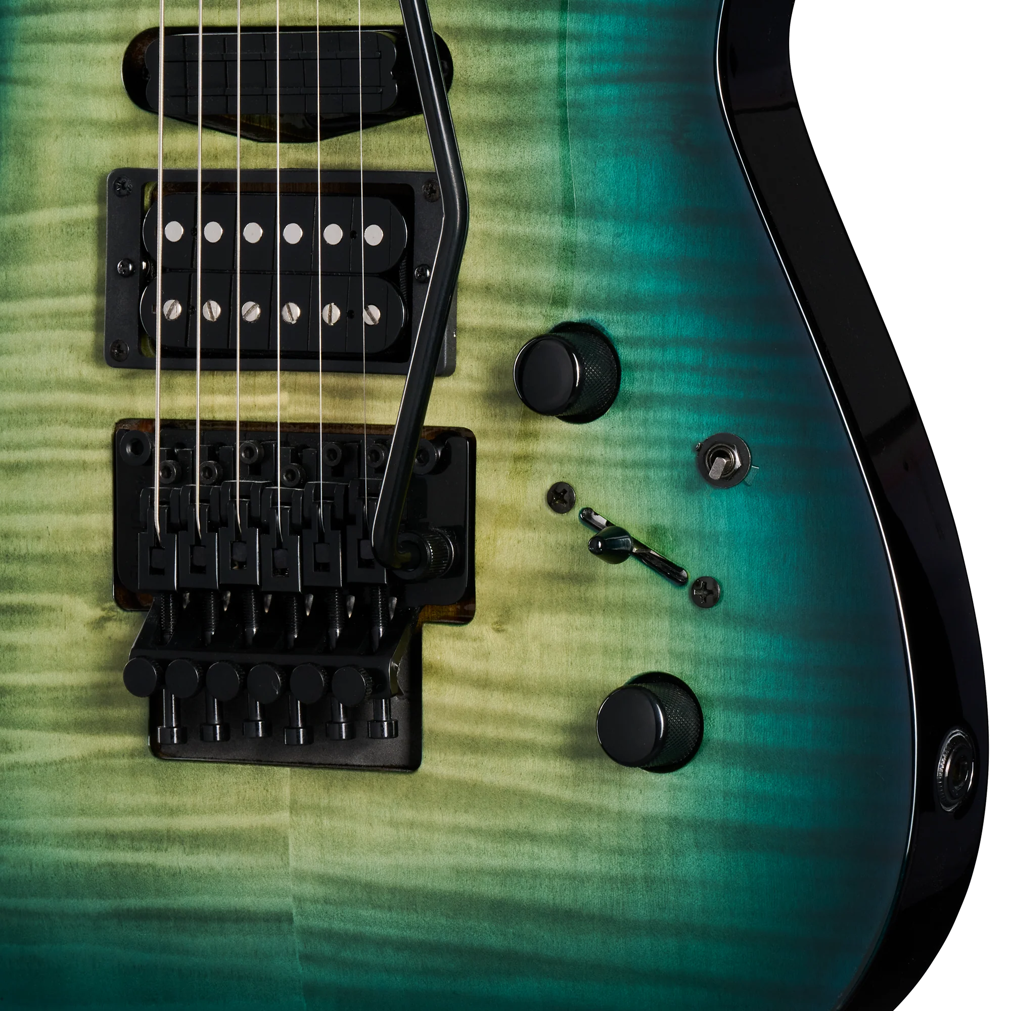 Kramer SM-1 Figured, Caribbean Blue Perimeter 5 Kramer SM-1 Figured, Caribbean Blue Perimeter