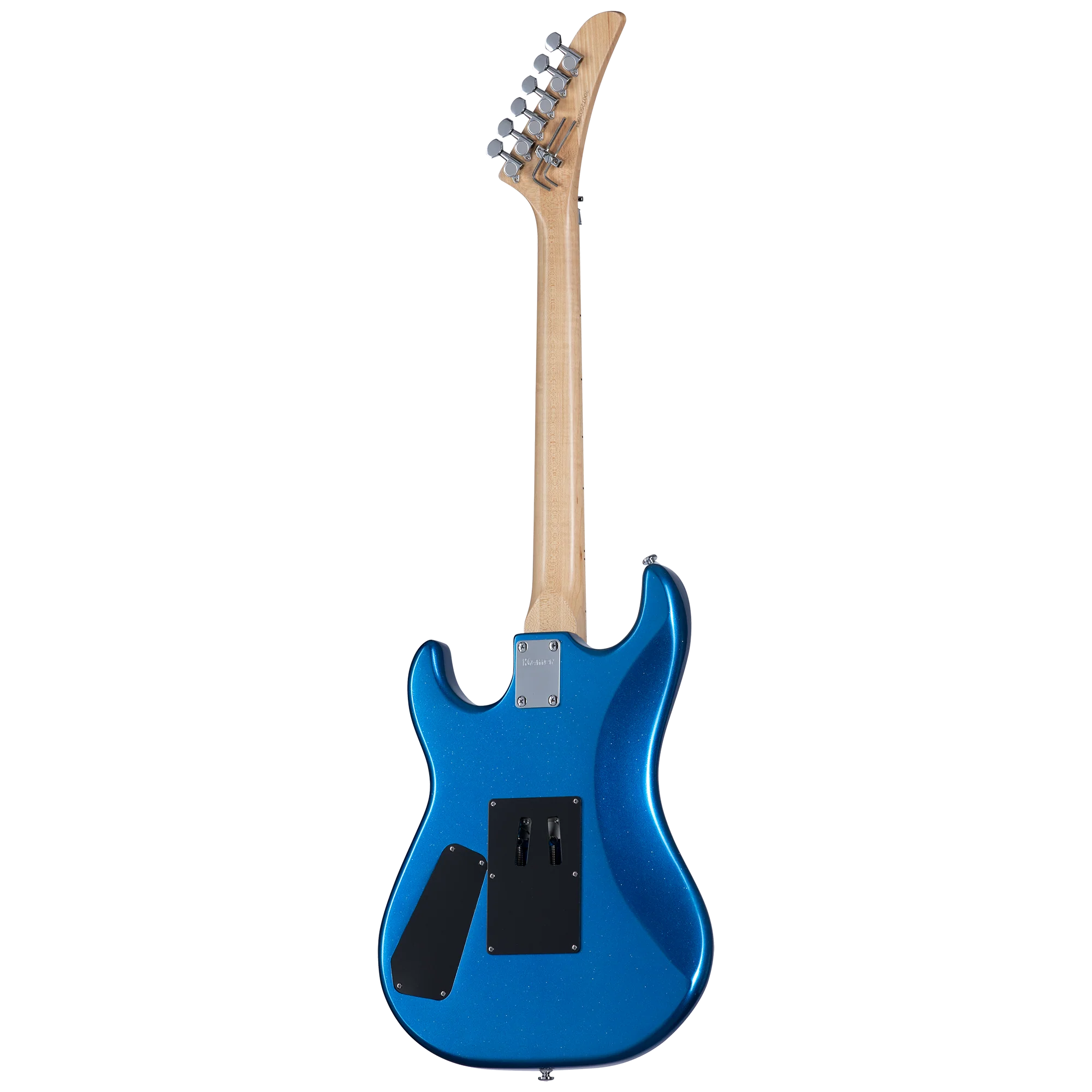 Kramer Baretta, Custom Graphics, “White Lotus” (EVH® D-Tuna; Incl. Premium Soft Case), White Lotus Candy Blue 4 Kramer Baretta, Custom Graphics, “White Lotus” (EVH® D-Tuna; Incl. Premium Soft Case), White Lotus Candy Blue