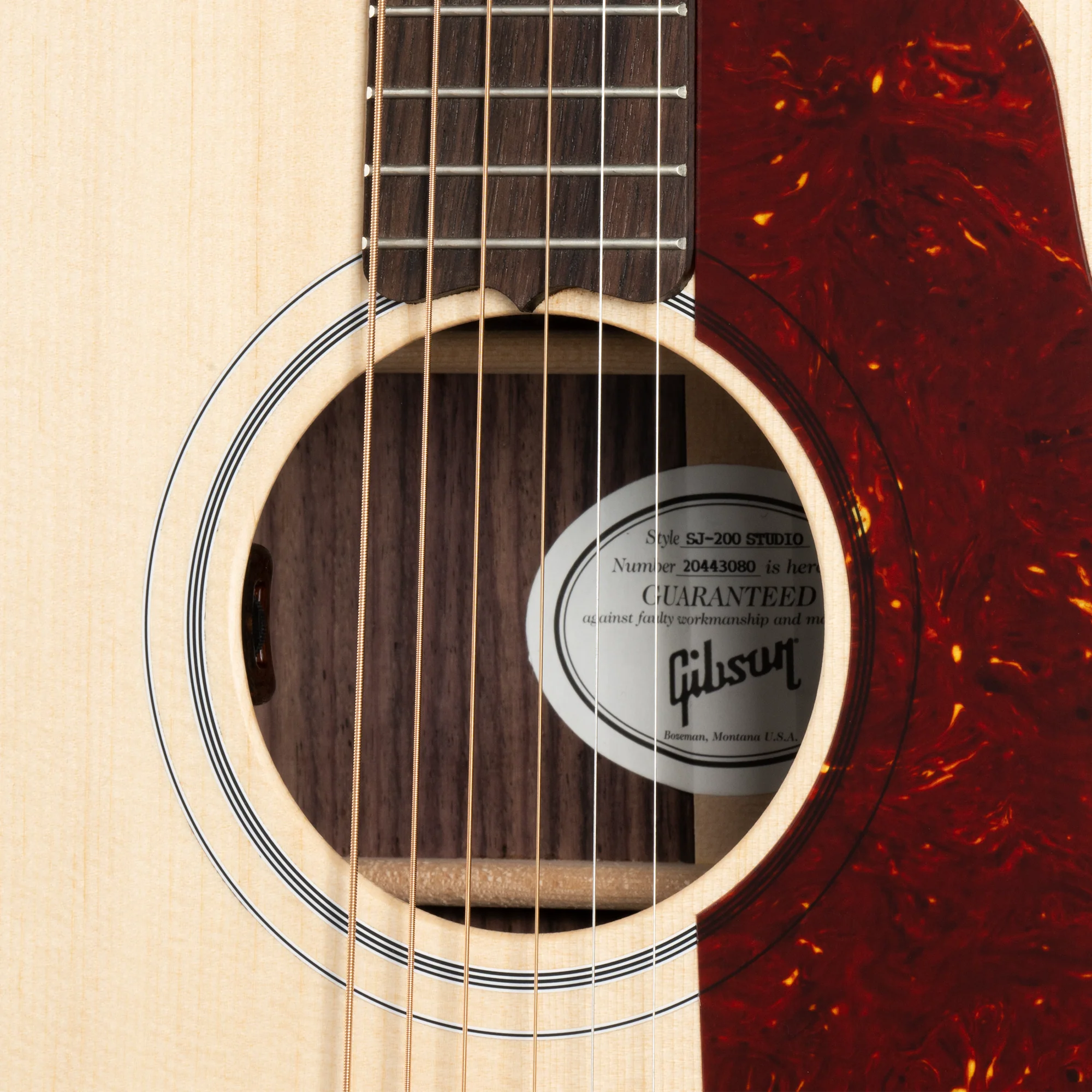 Gibson SJ-200 Studio Rosewood, Satin Natural 7 Gibson SJ-200 Studio Rosewood, Satin Natural