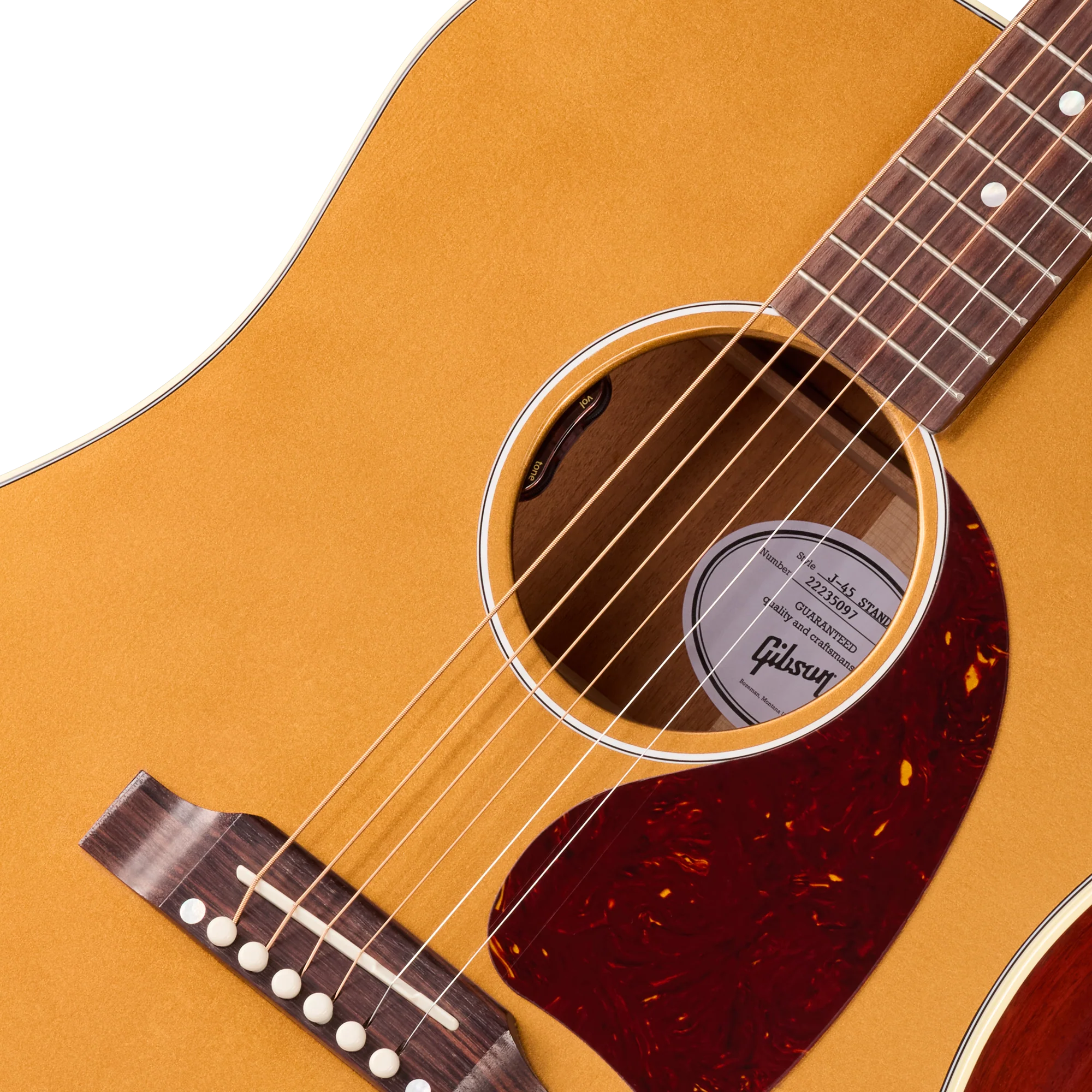 Gibson J-45 Standard, Goldtop 7 Gibson J-45 Standard, Goldtop