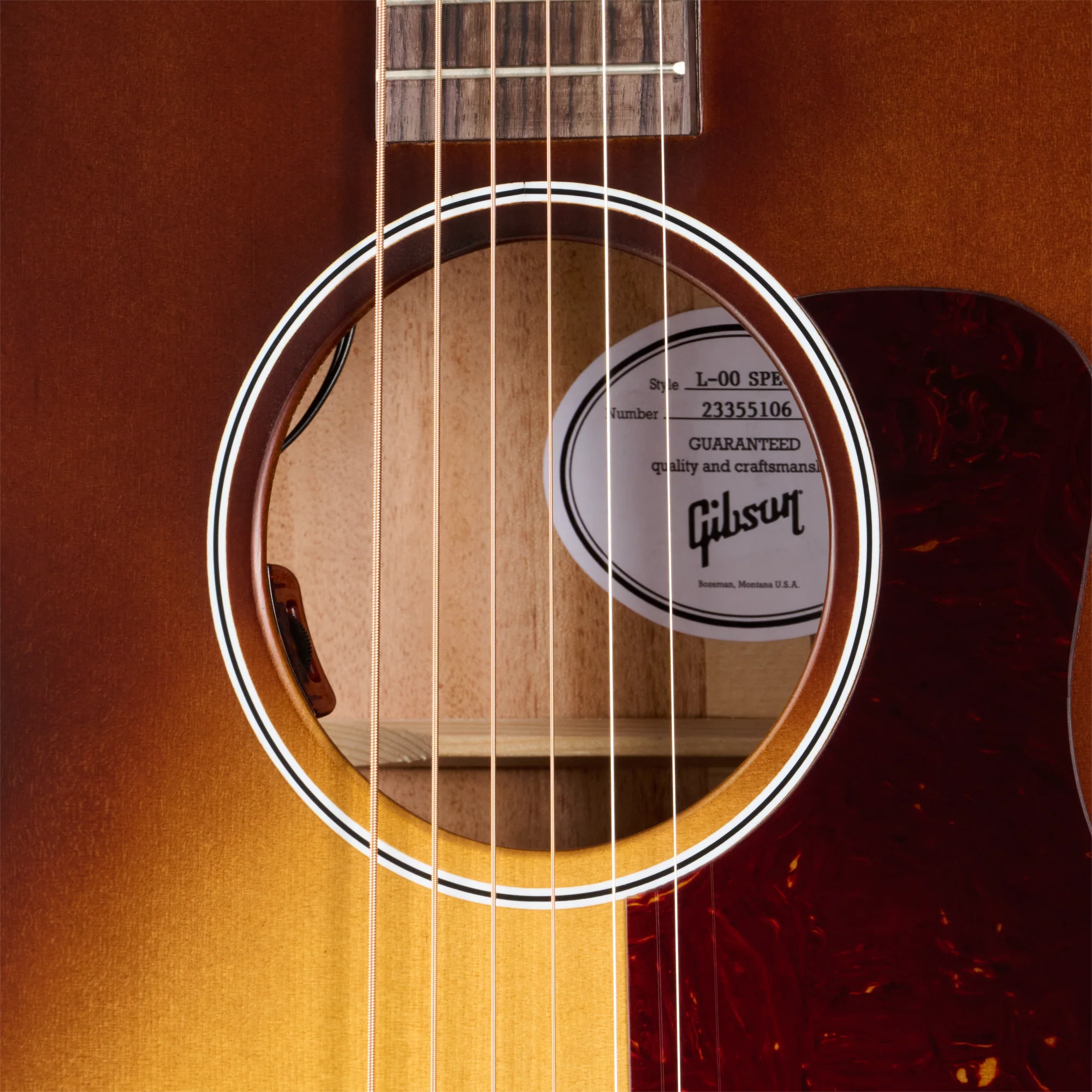 Gibson L-00 Special, Satin Honey Burst 9 Gibson L-00 Special, Satin Honey Burst