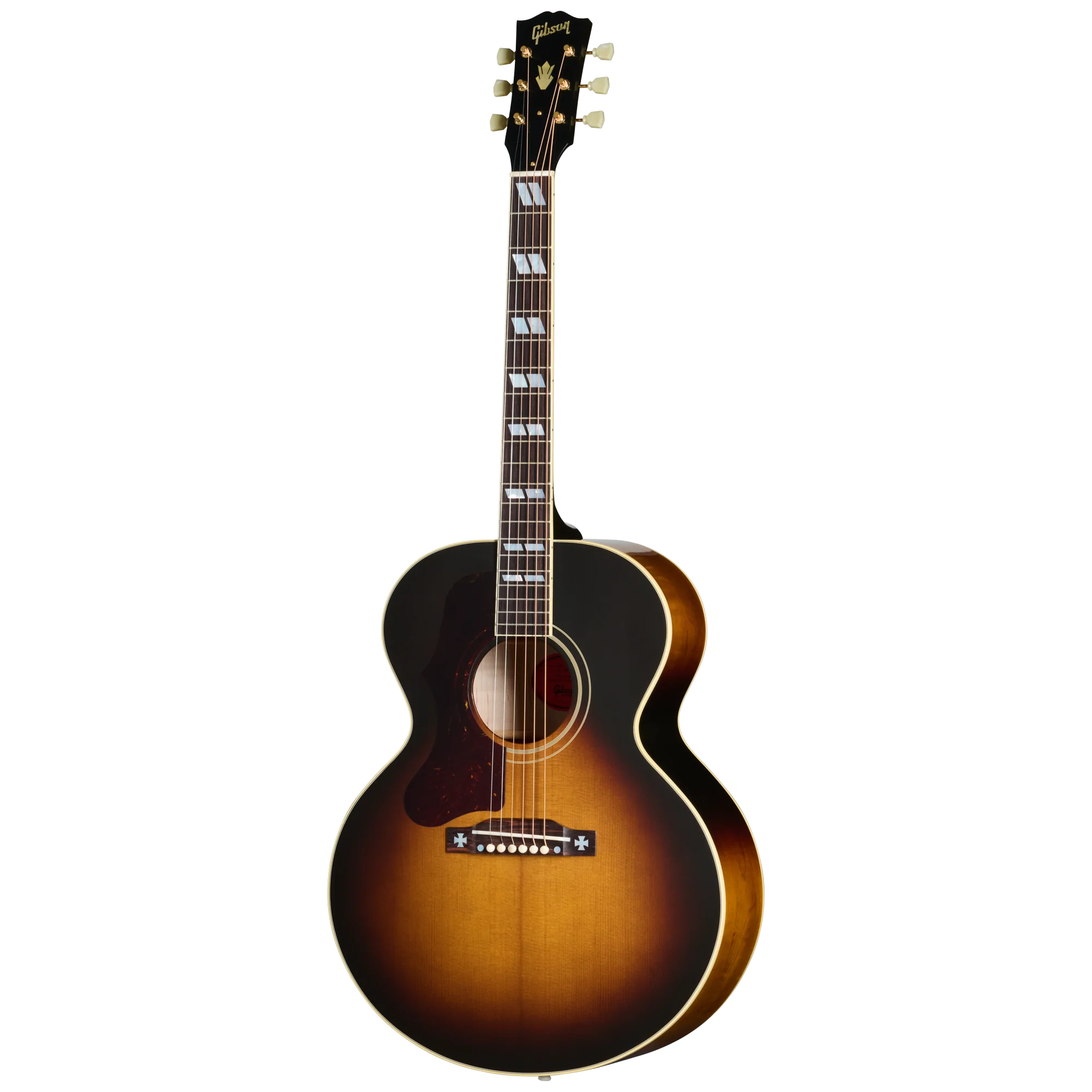 Gibson Custom 1952 J-185 Reissue, Left-Handed, Vintage Sunburst 3 Gibson Custom 1952 J-185 Reissue, Left-Handed, Vintage Sunburst