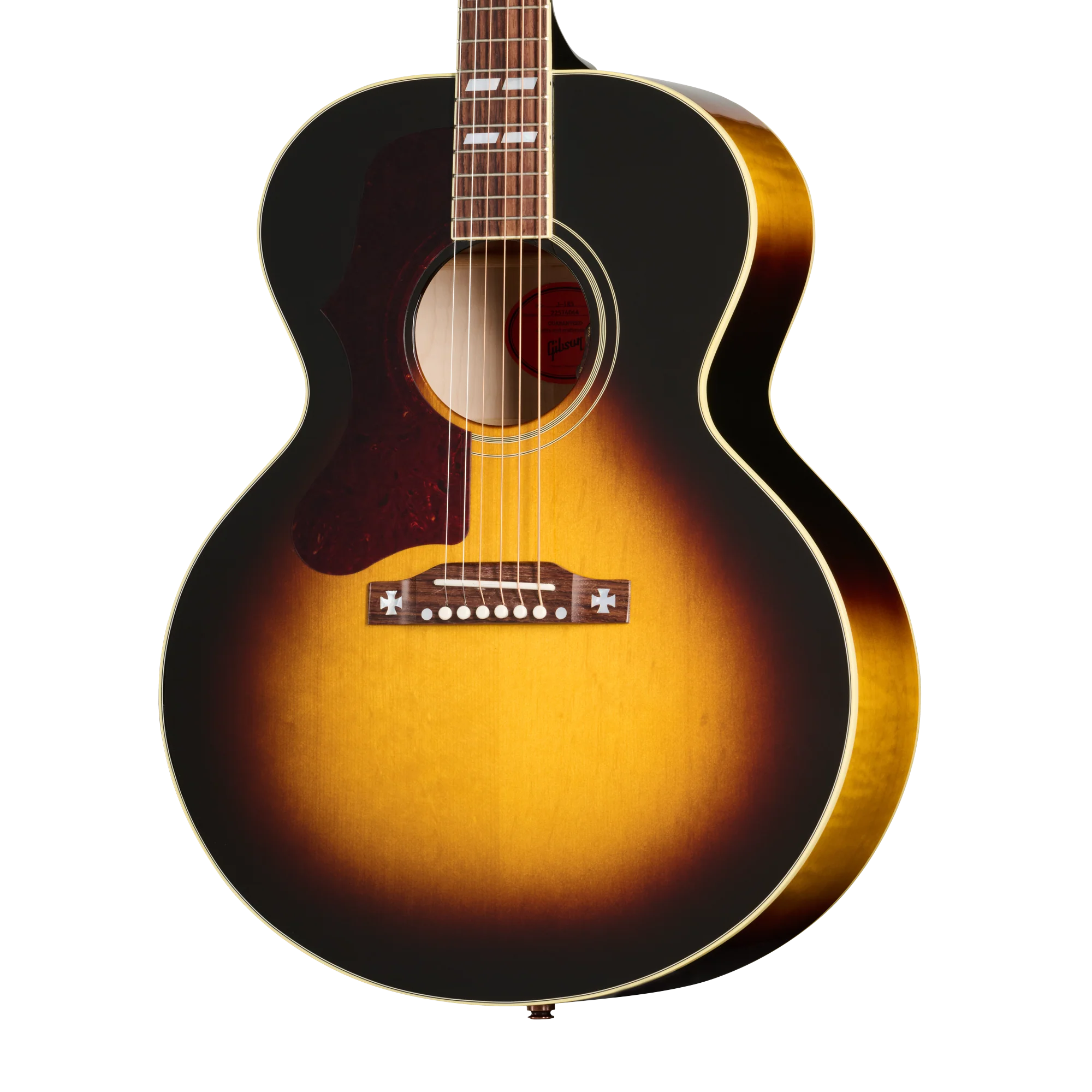 Gibson J-185 Original, Left-Handed, Vintage Sunburst