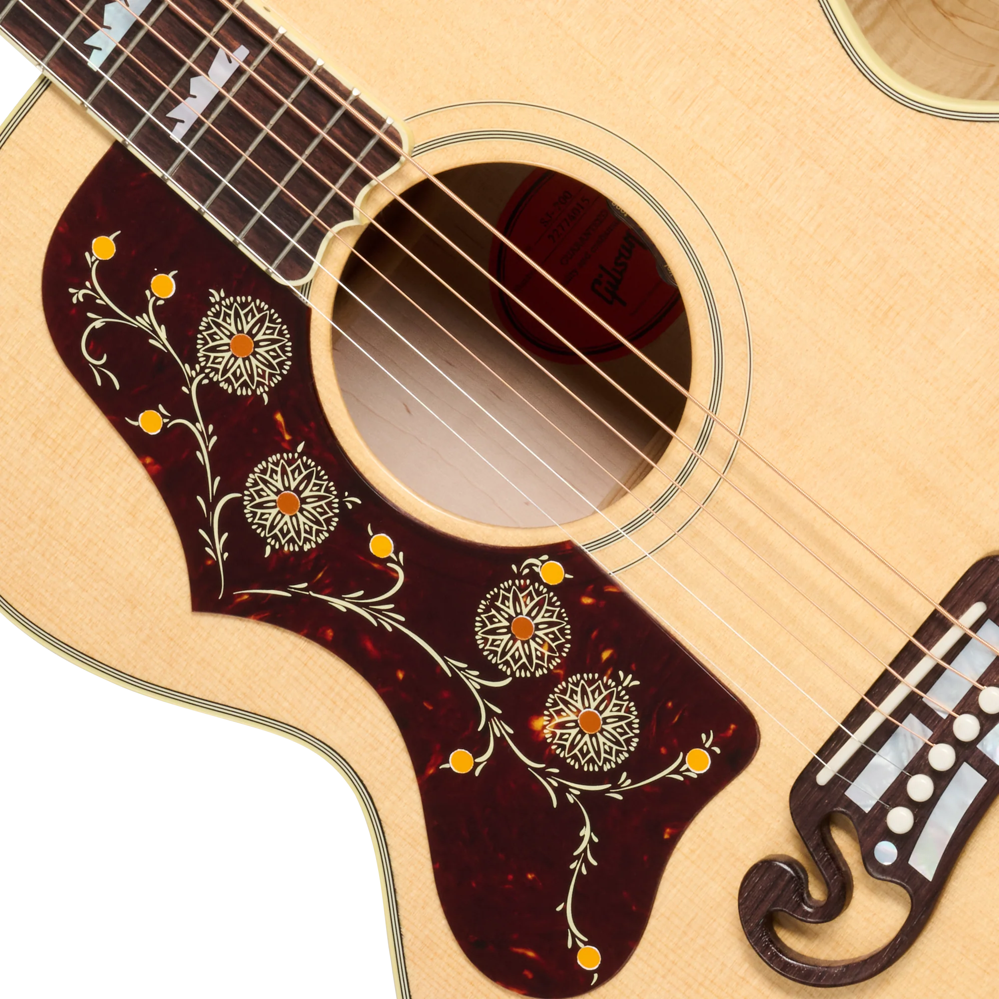 Gibson SJ-200 Original, Left-Handed, Antique Natural 7 Gibson SJ-200 Original, Left-Handed, Antique Natural