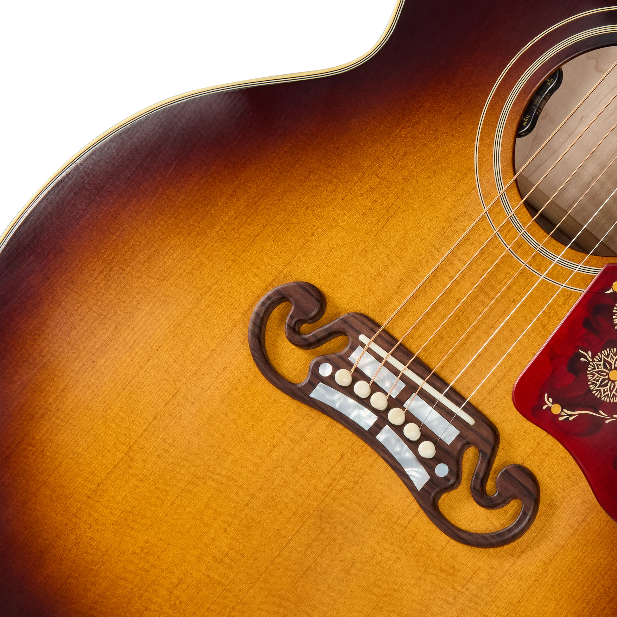 Gibson Custom 1957 SJ-200 Reissue with HiFi, Ultra Light Aged, Vintage Sunburst 8 Gibson Custom 1957 SJ-200 Reissue with HiFi, Ultra Light Aged, Vintage Sunburst