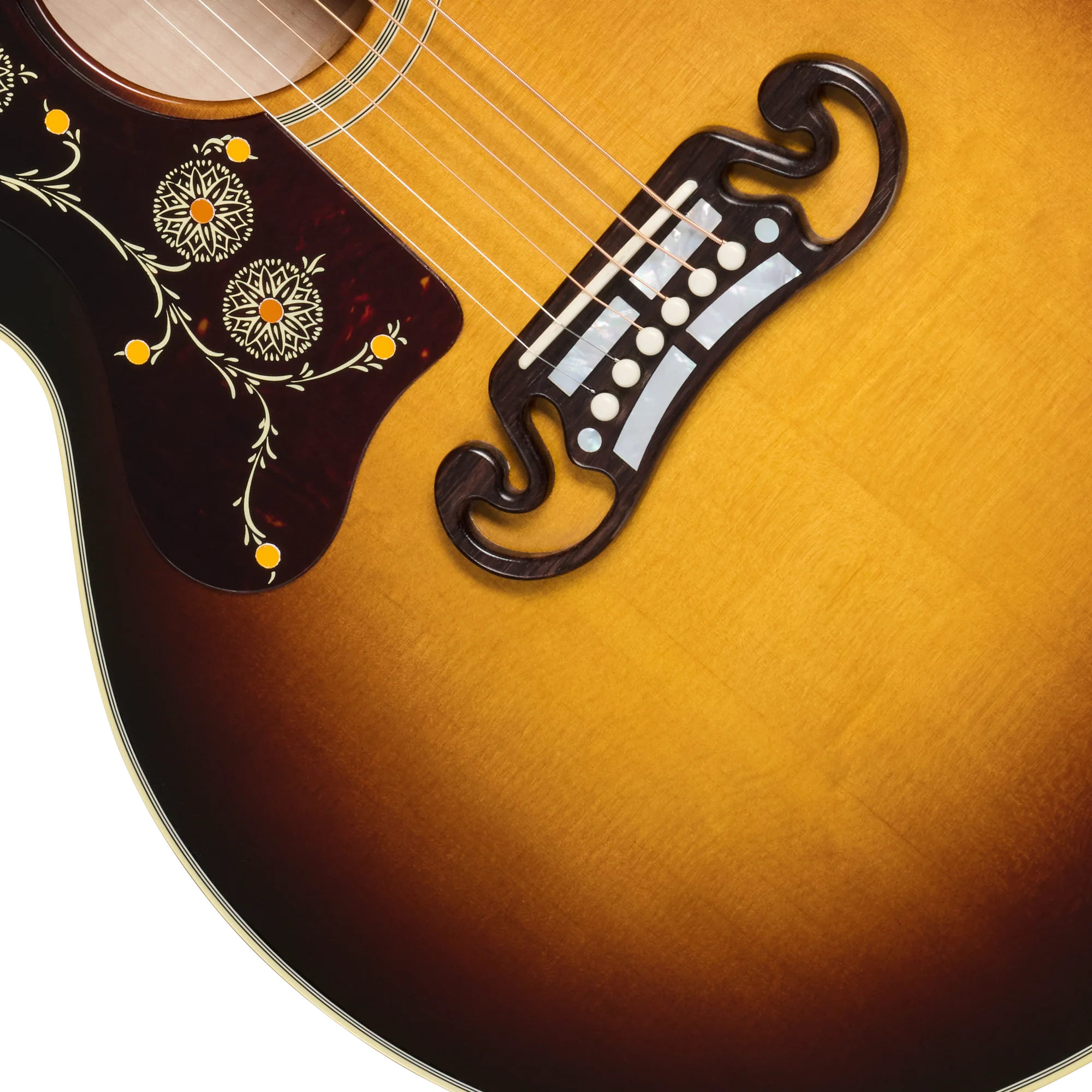 Gibson SJ-200 Original, Left-Handed, Vintage Sunburst 8 Gibson SJ-200 Original, Left-Handed, Vintage Sunburst