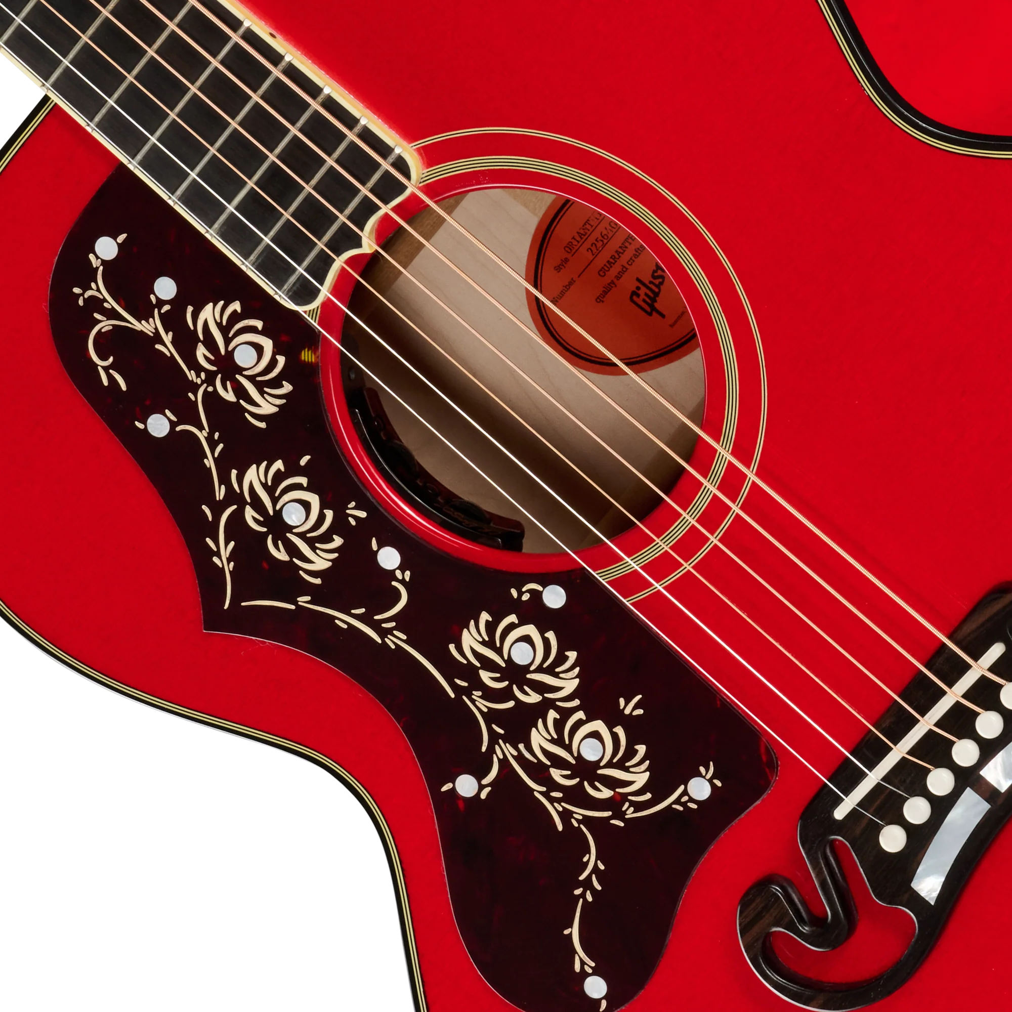 Gibson Custom Orianthi SJ-200, Left-Handed, Cherry 7 Gibson Custom Orianthi SJ-200, Left-Handed, Cherry