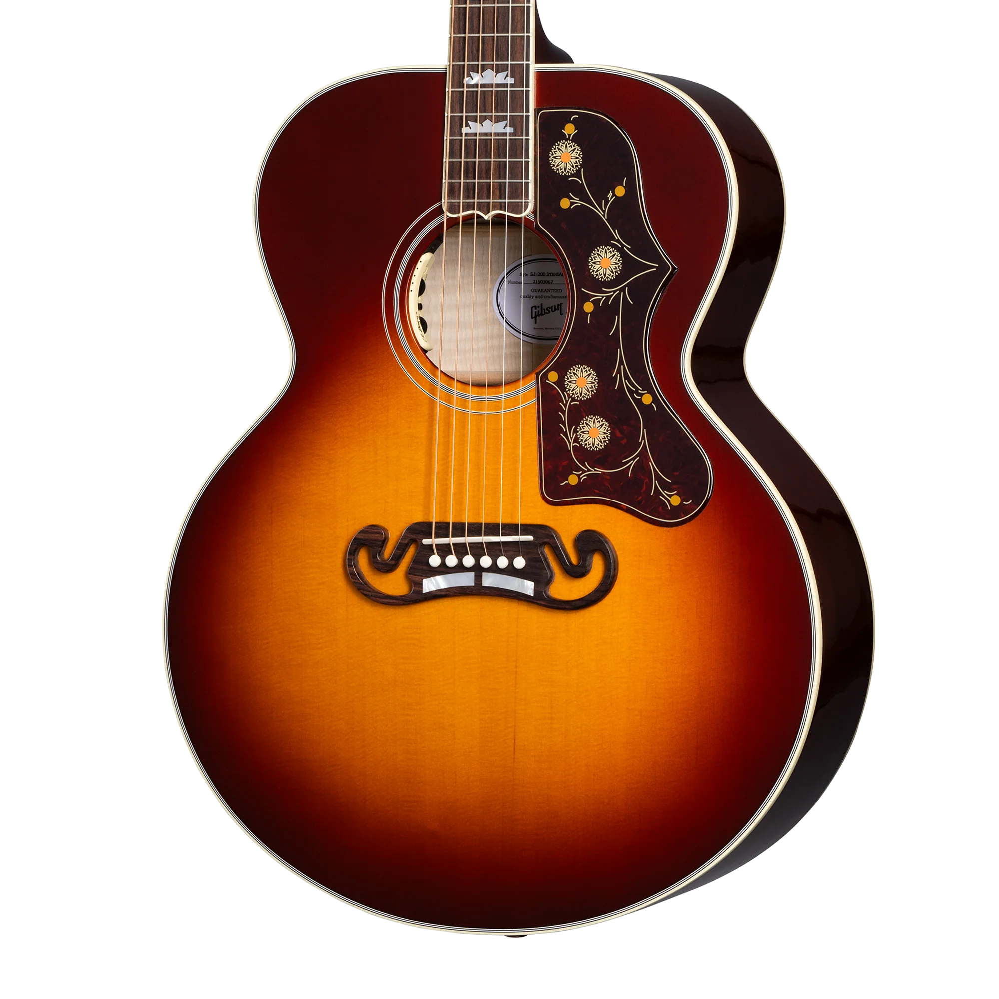 Gibson SJ-200 Standard, Left-Handed, Autumnburst