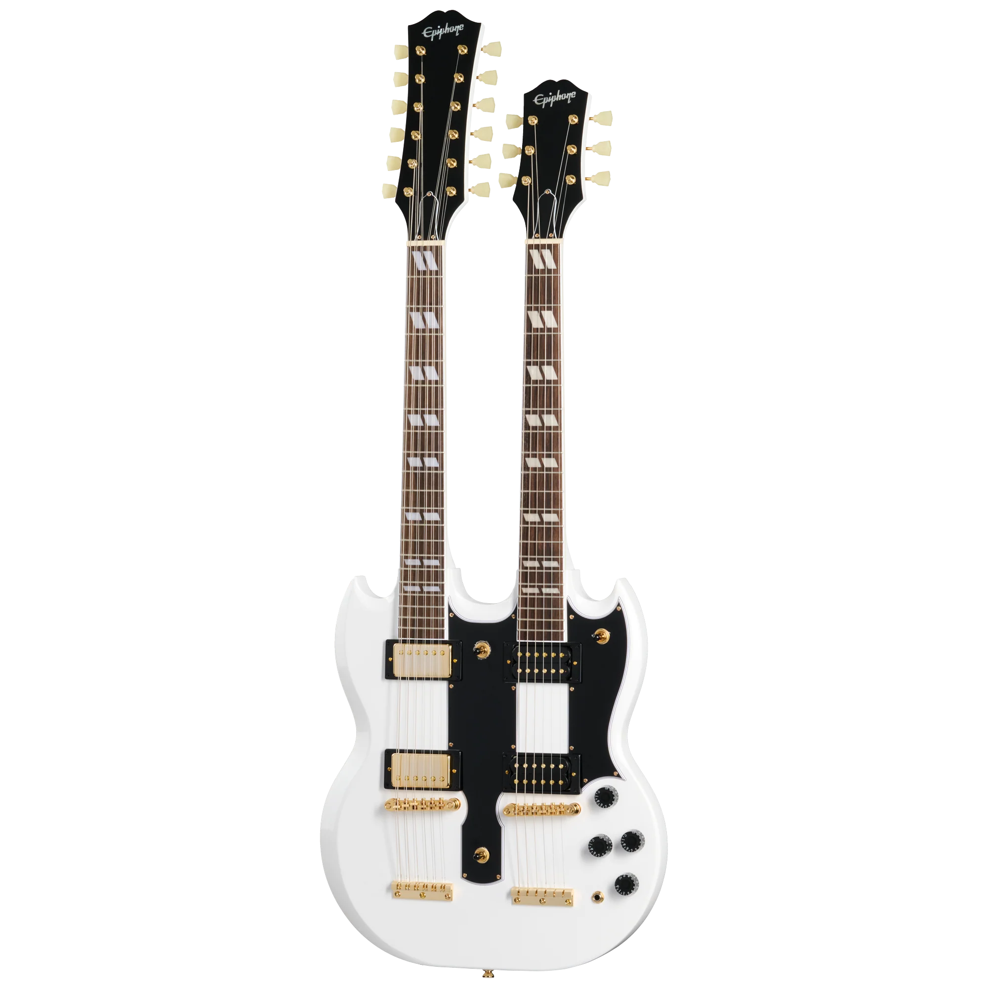 Epiphone EDS-1275 Doubleneck, Alpine White 3 Epiphone EDS-1275 Doubleneck, Alpine White
