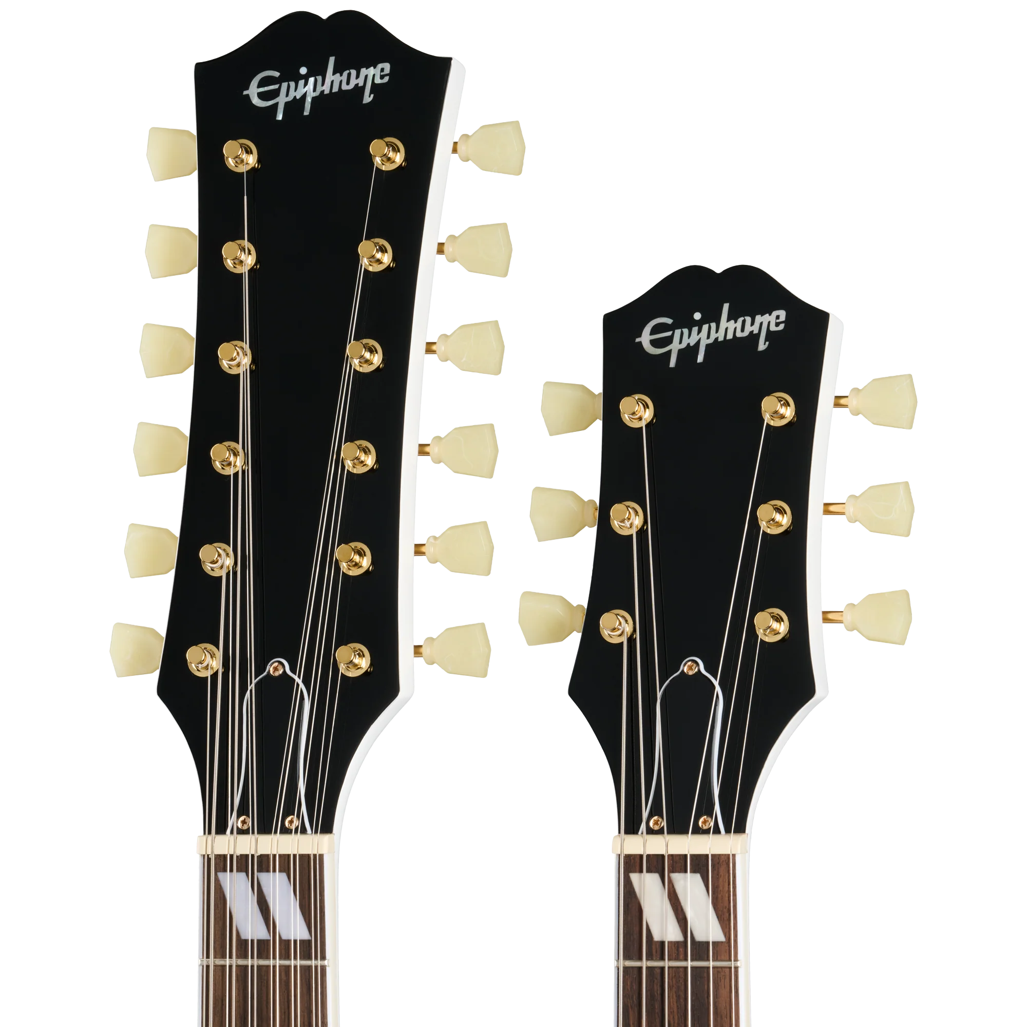 Epiphone EDS-1275 Doubleneck, Alpine White 5 Epiphone EDS-1275 Doubleneck, Alpine White