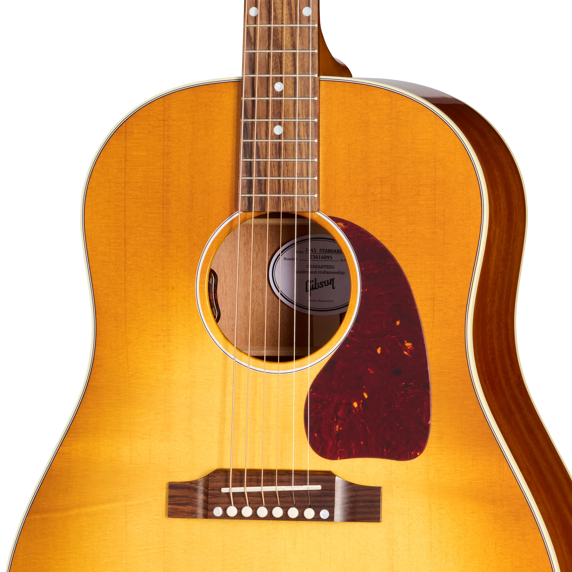 Gibson J-45 Standard, Heritage Cherry Sunburst 7 Gibson J-45 Standard, Heritage Cherry Sunburst