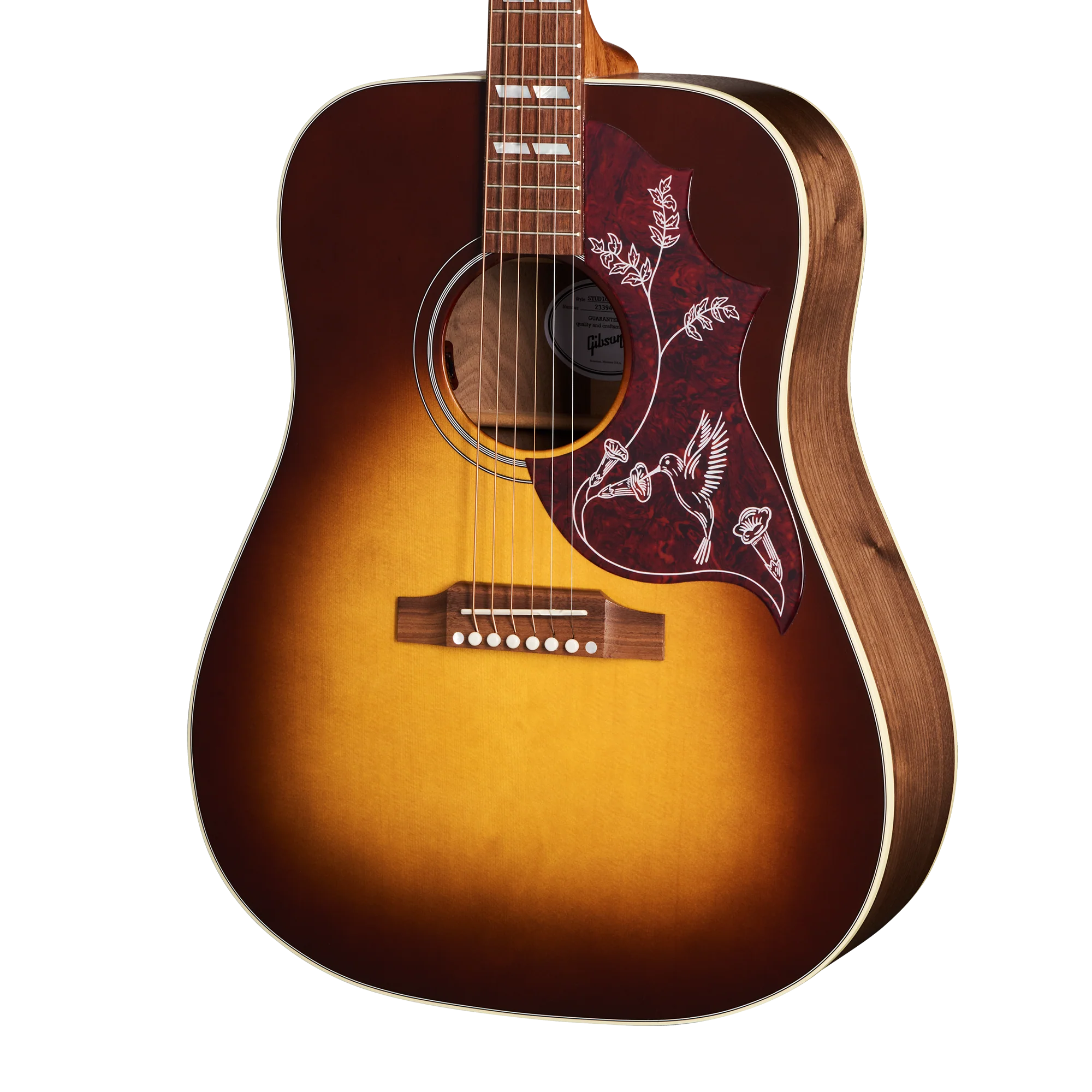 Gibson Hummingbird Studio Walnut, Walnut Burst