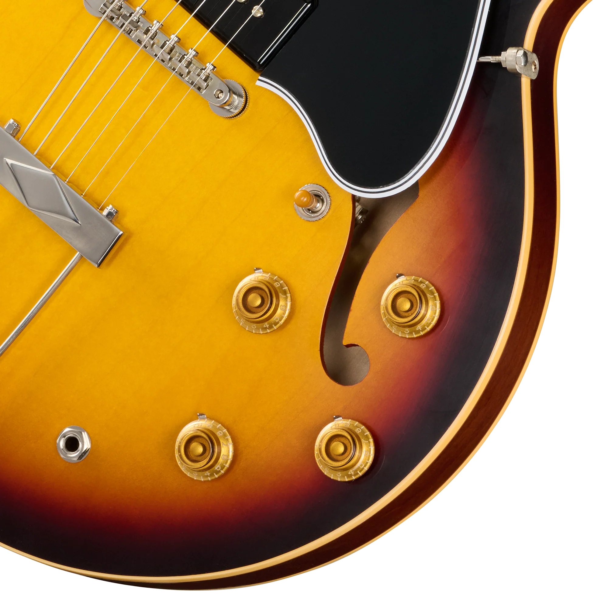 Gibson Custom 1959 ES-330 Reissue, VOS, Vintage Burst 8 Gibson Custom 1959 ES-330 Reissue, VOS, Vintage Burst