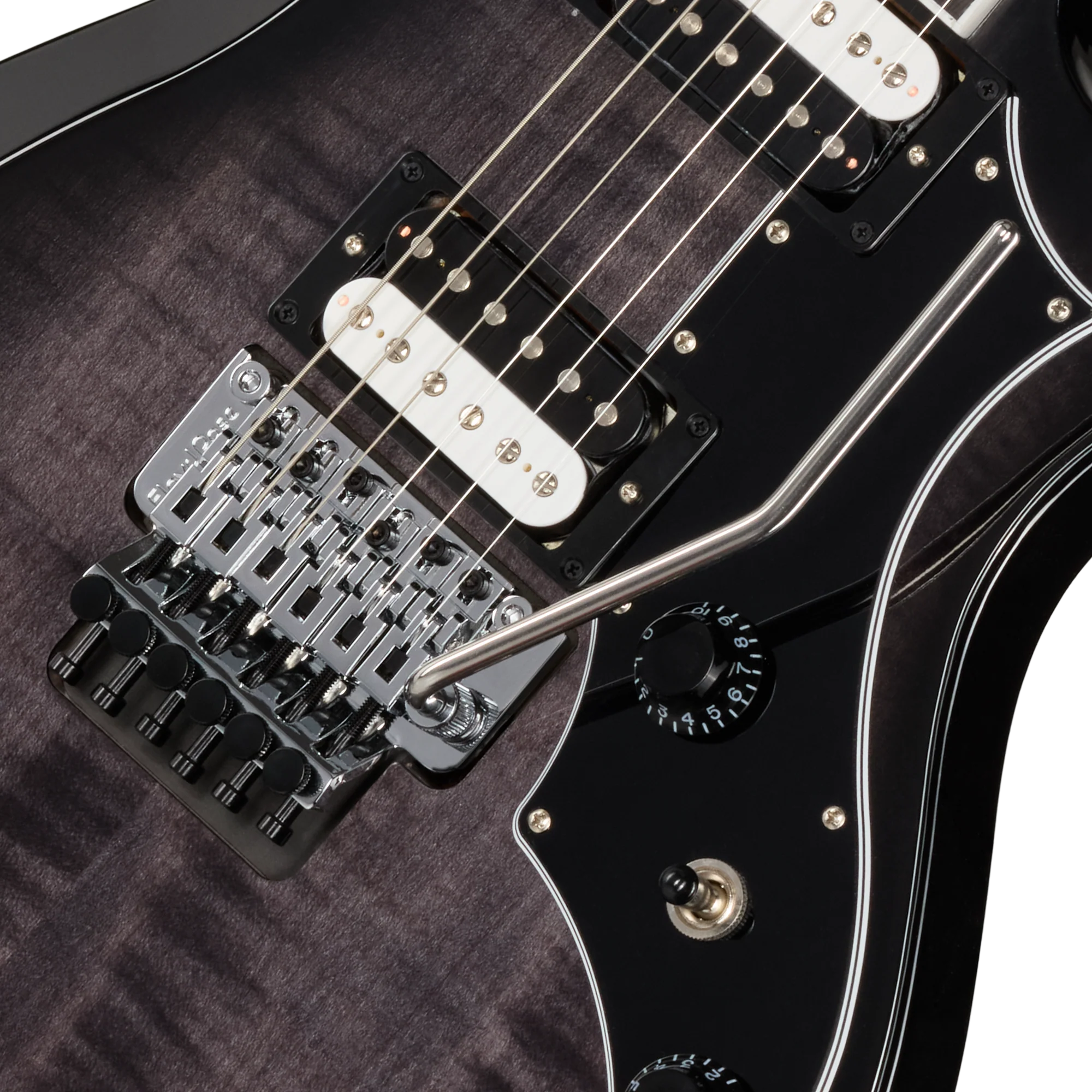 Gibson Victory Floyd Rose, Translucent Ebony Burst 7 Gibson Victory Floyd Rose, Translucent Ebony Burst