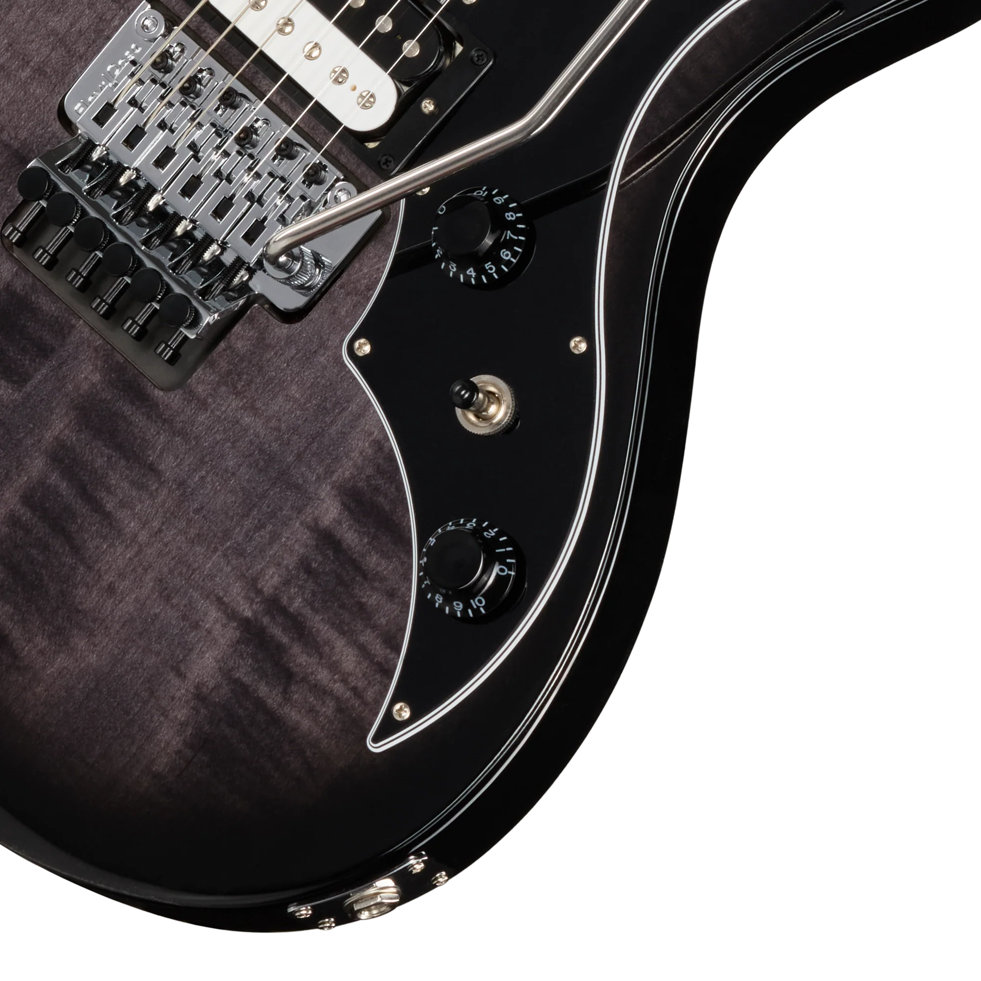 Gibson Victory Floyd Rose, Translucent Ebony Burst 8 Gibson Victory Floyd Rose, Translucent Ebony Burst