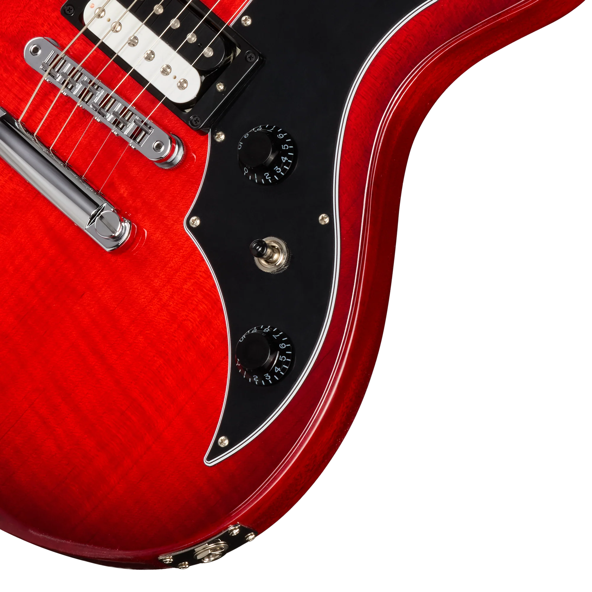Gibson Victory Figured Top, Cherry Burst 8 Gibson Victory Figured Top, Cherry Burst