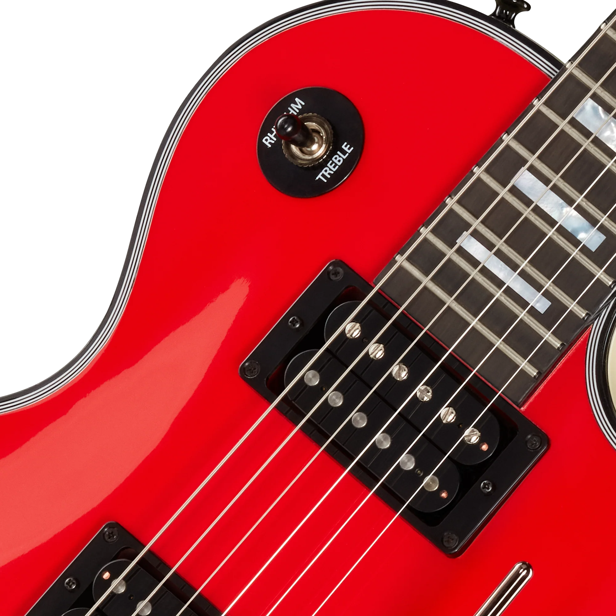 Gibson Custom Les Paul Axcess Custom, Racing Red and Classic White 7 Gibson Custom Les Paul Axcess Custom, Racing Red and Classic White