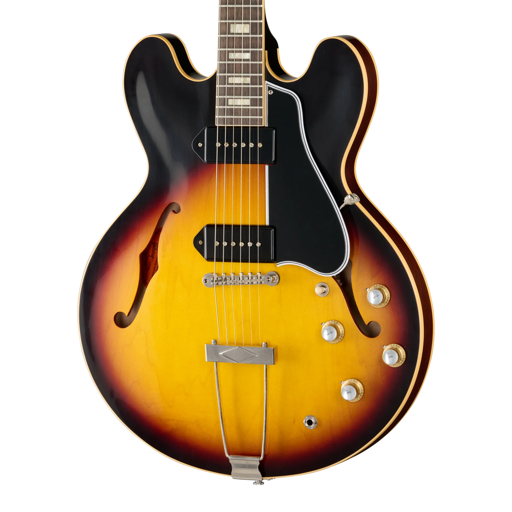 Gibson Custom 1962 ES-330 Reissue, VOS, Vintage Burst